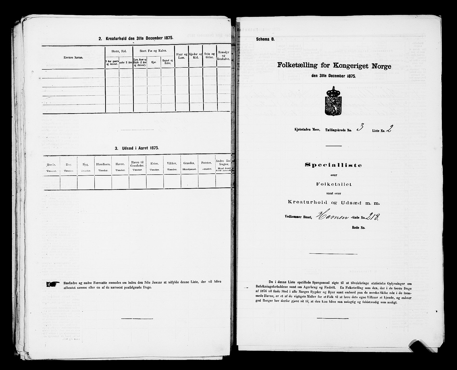 RA, Folketelling 1875 for 0104B Moss prestegjeld, Moss kjøpstad, 1875, s. 570