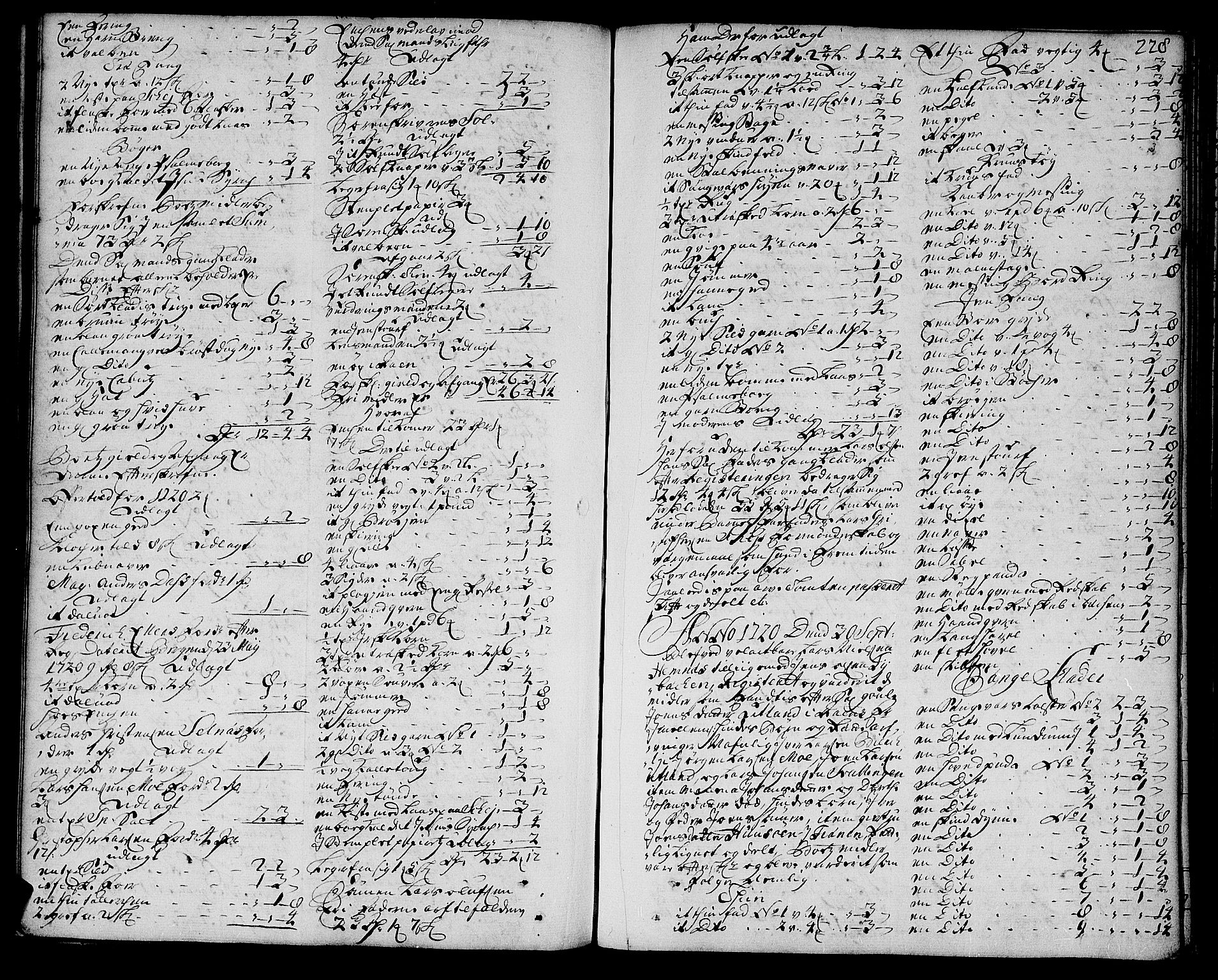 Helgeland sorenskriveri, AV/SAT-A-0004/3/3A/L0005: Skifteprotokoll 5A, 1718-1721, s. 227b-228a