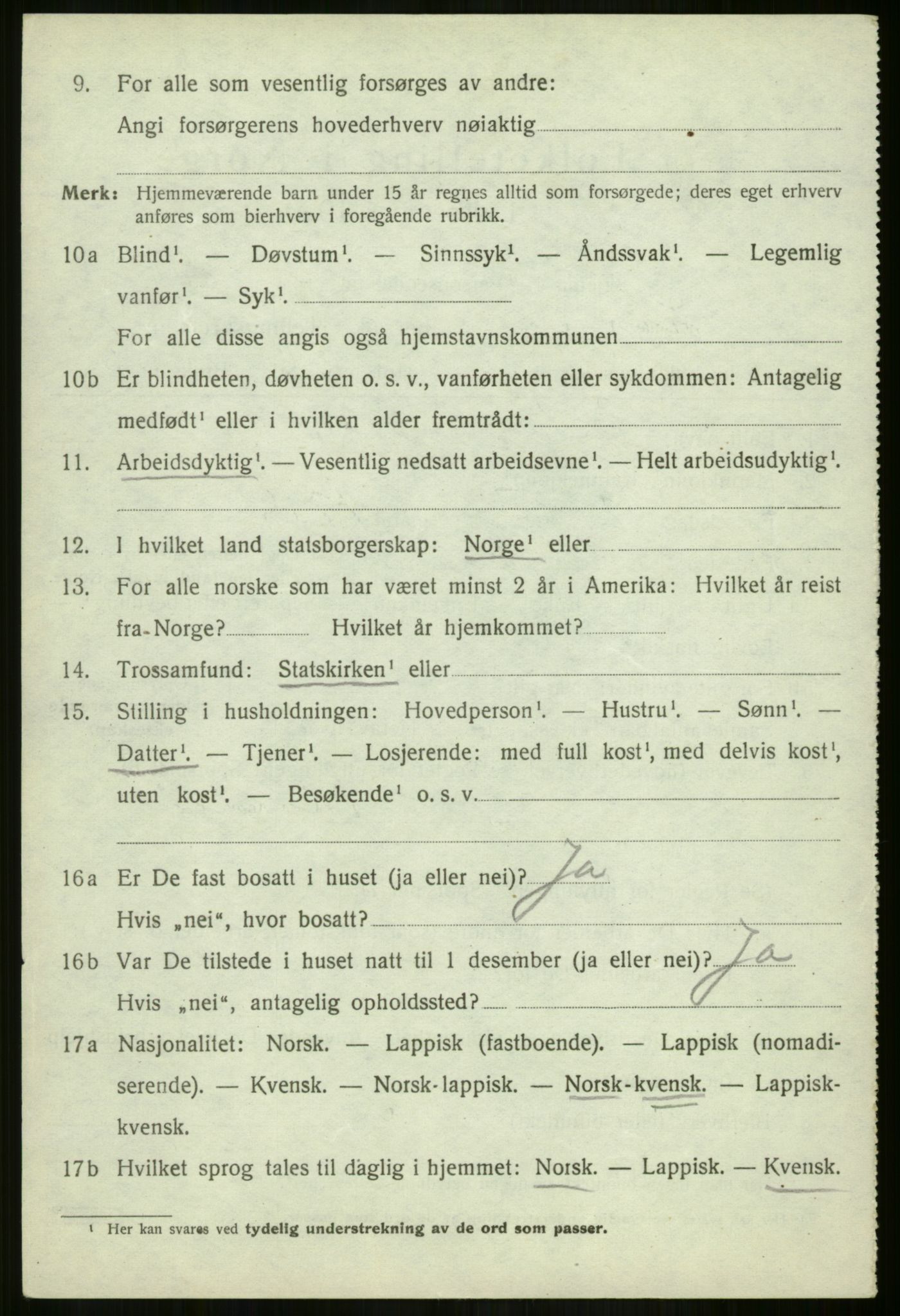 SATØ, Folketelling 1920 for 1938 Lyngen herred, 1920, s. 7714