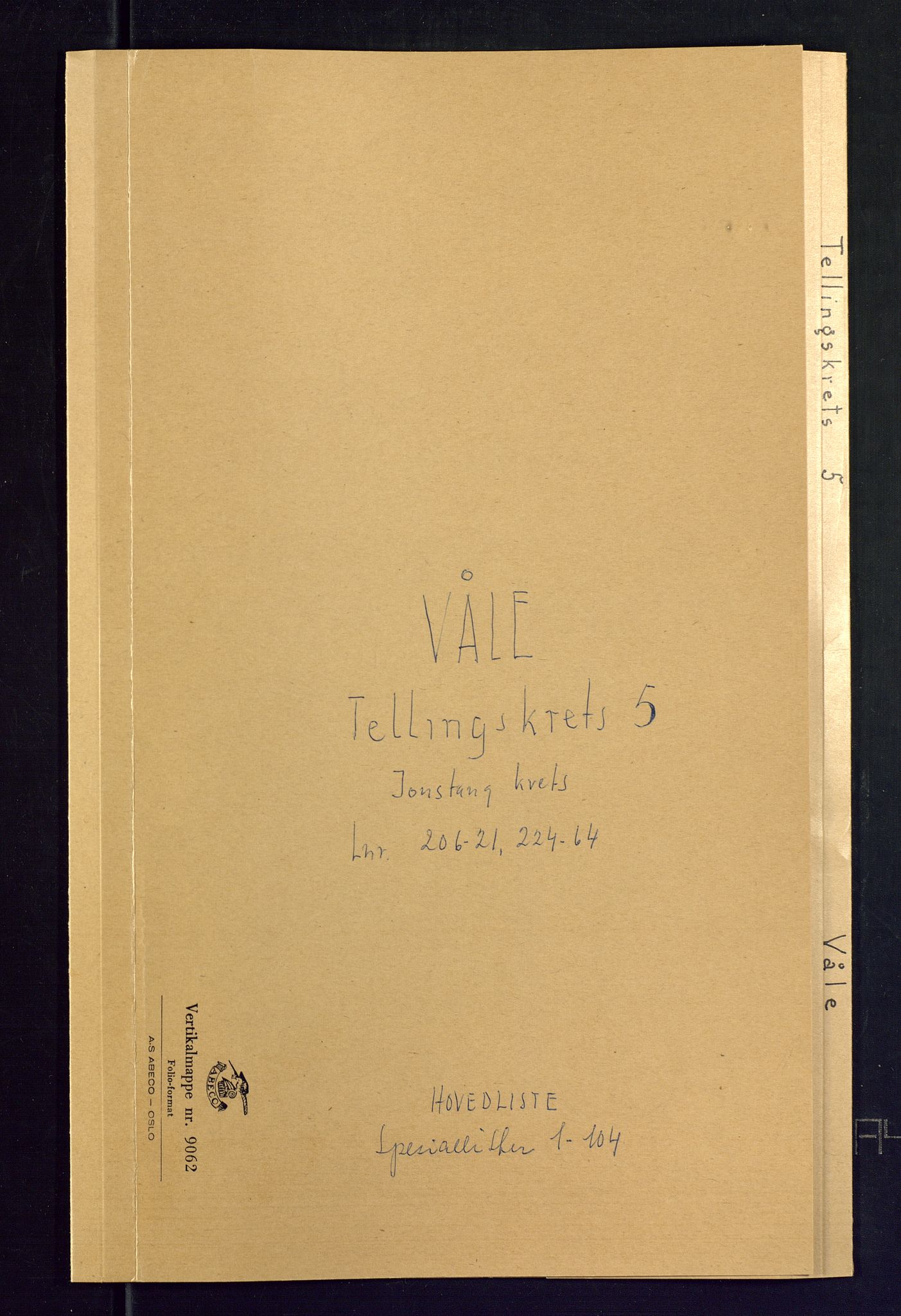 SAKO, Folketelling 1875 for 0716P Våle prestegjeld, 1875, s. 20