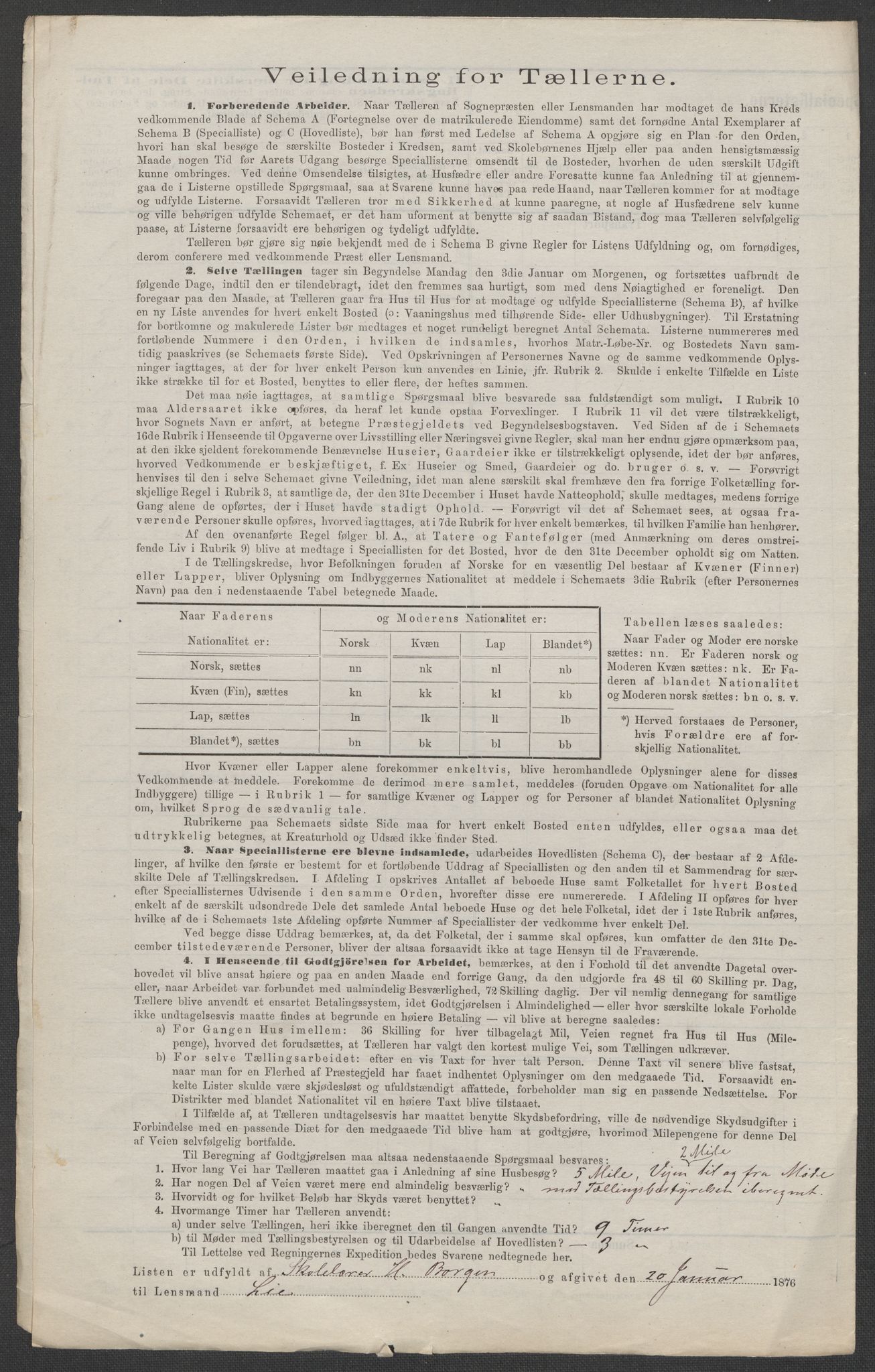 RA, Folketelling 1875 for 0237P Eidsvoll prestegjeld, 1875, s. 3