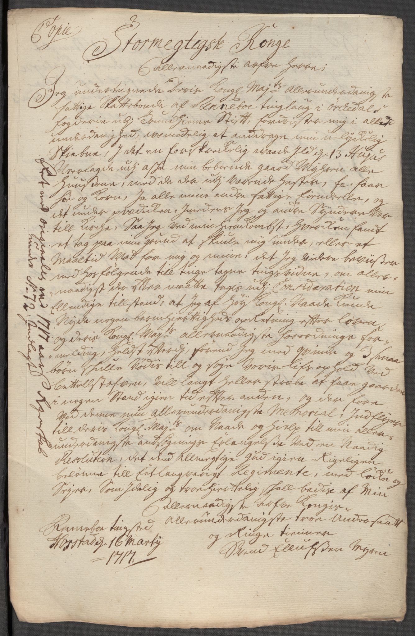 Rentekammeret inntil 1814, Reviderte regnskaper, Fogderegnskap, AV/RA-EA-4092/R60/L3972: Fogderegnskap Orkdal og Gauldal, 1718, s. 239