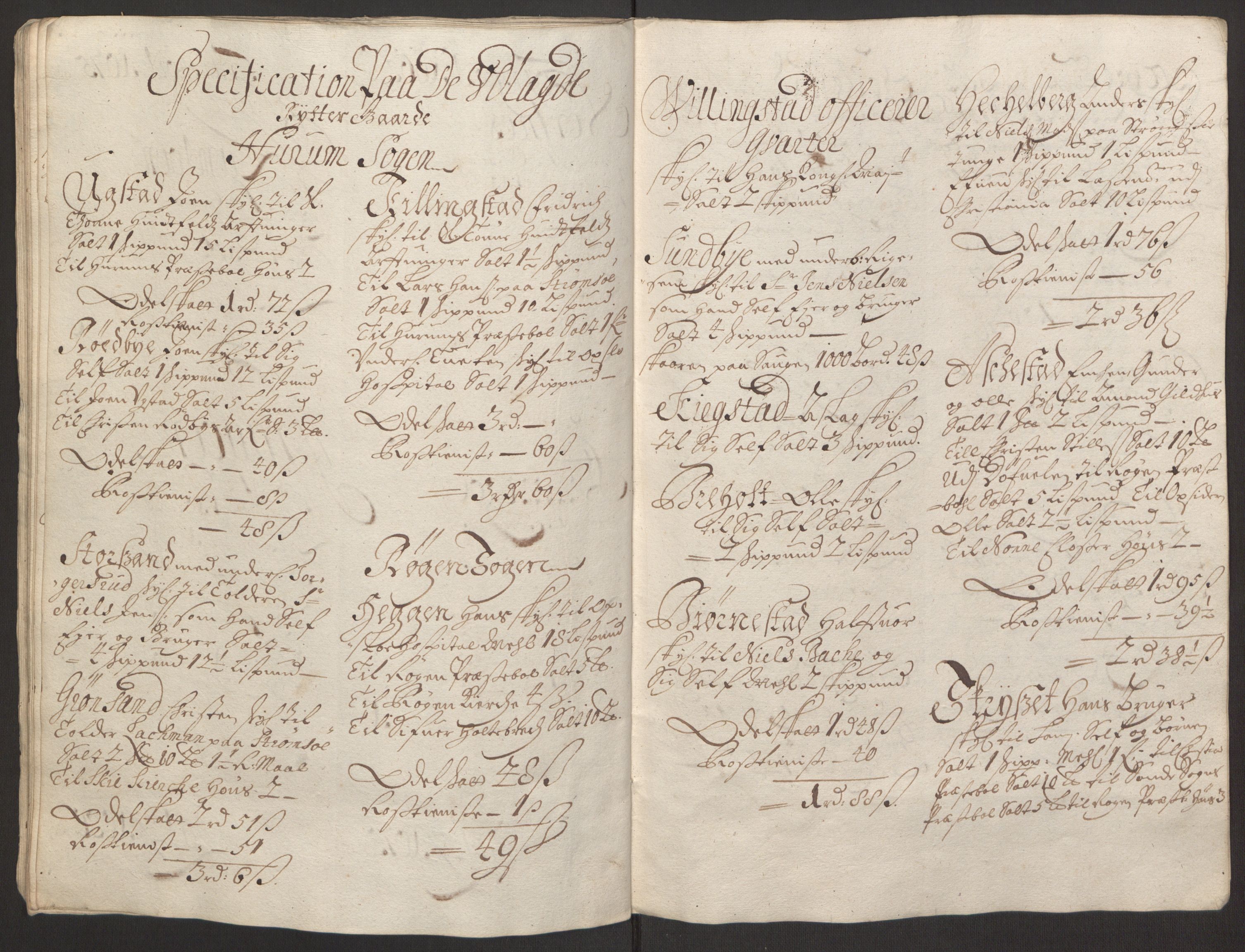 Rentekammeret inntil 1814, Reviderte regnskaper, Fogderegnskap, RA/EA-4092/R30/L1694: Fogderegnskap Hurum, Røyken, Eiker og Lier, 1694-1696, s. 50