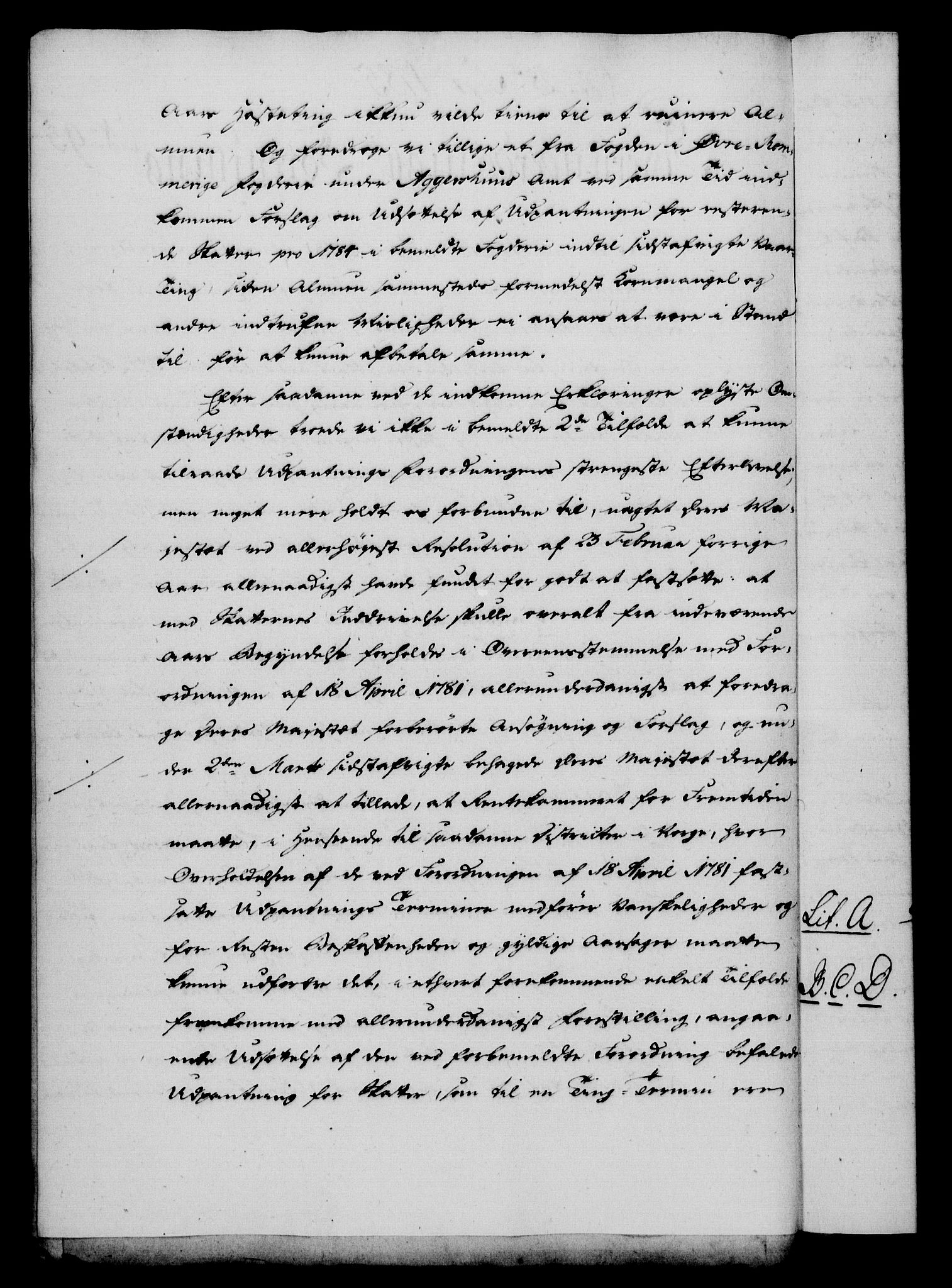Rentekammeret, Kammerkanselliet, RA/EA-3111/G/Gf/Gfa/L0067: Norsk relasjons- og resolusjonsprotokoll (merket RK 52.67), 1785, s. 776