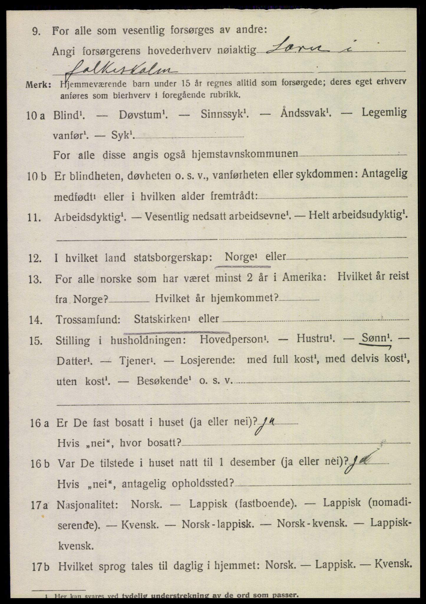 SAT, Folketelling 1920 for 1814 Brønnøy herred, 1920, s. 5857