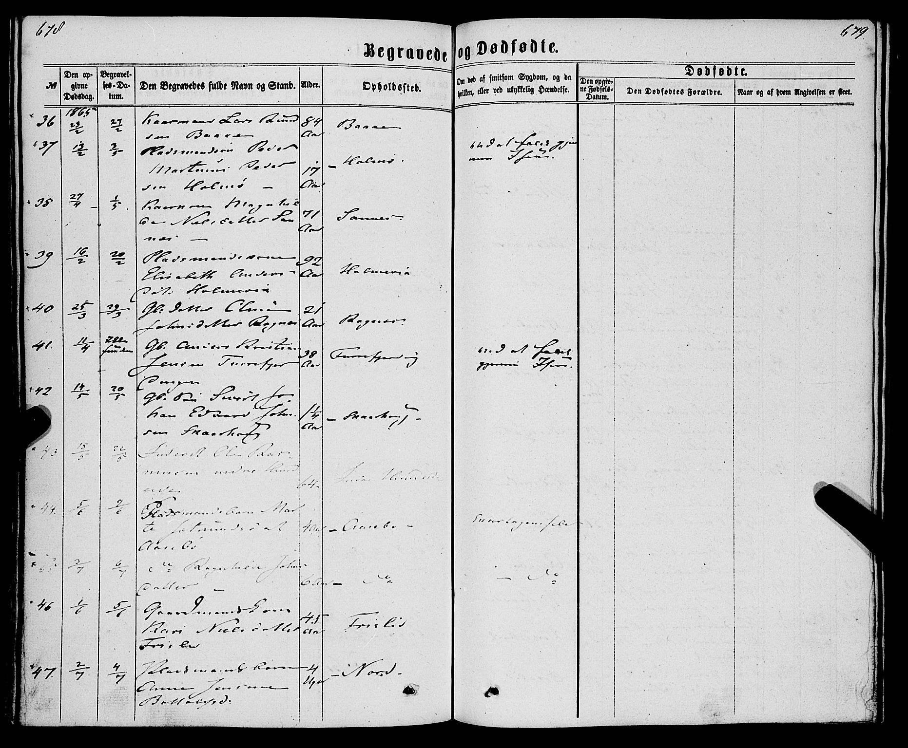 Eid sokneprestembete, AV/SAB-A-82301/H/Haa/Haaa/L0009: Ministerialbok nr. A 9, 1861-1868, s. 678-679