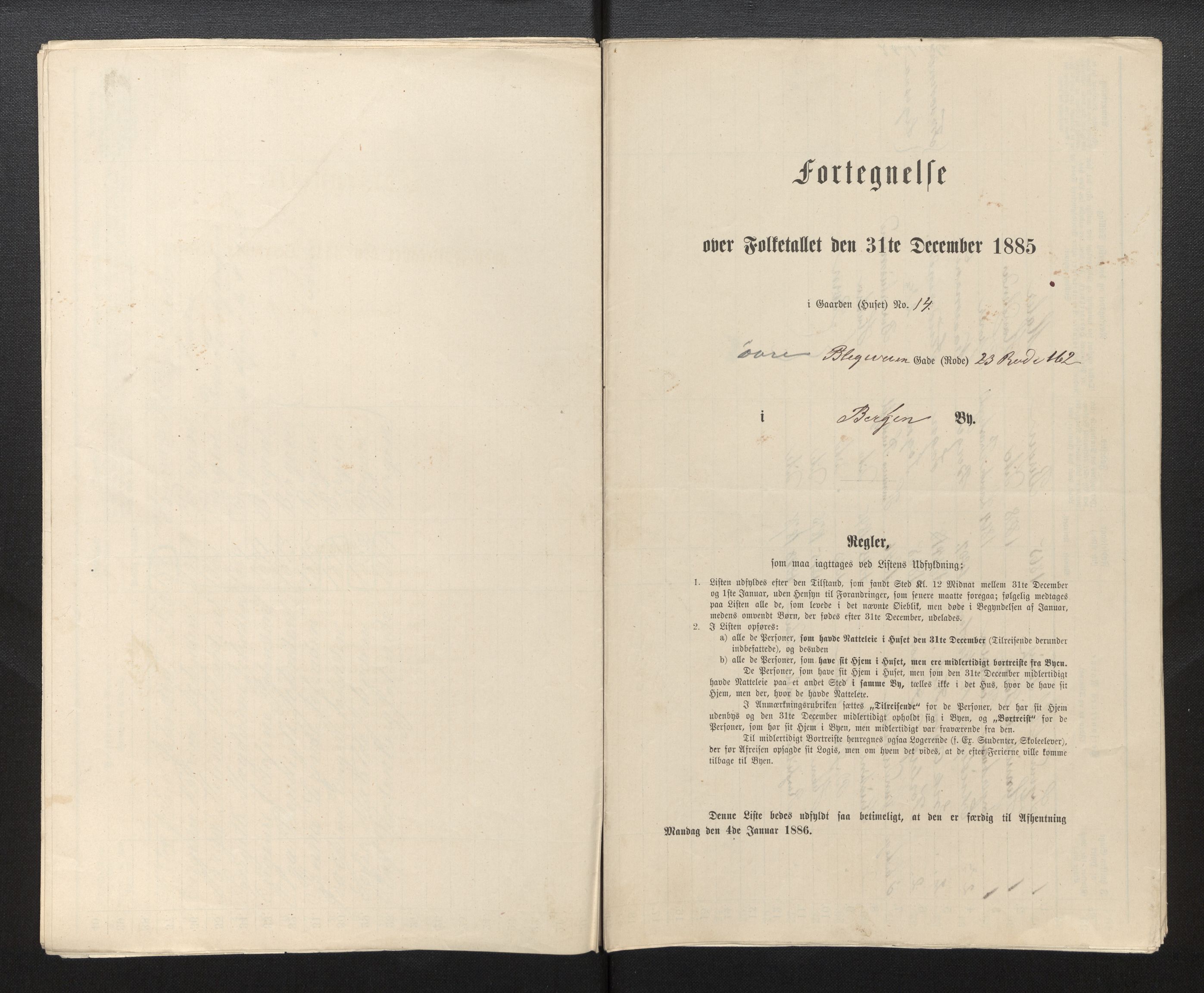 SAB, Folketelling 1885 for 1301 Bergen kjøpstad, 1885, s. 513