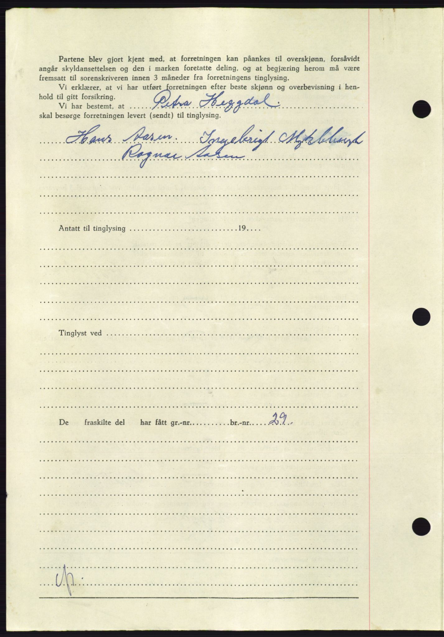 Søre Sunnmøre sorenskriveri, AV/SAT-A-4122/1/2/2C/L0104: Pantebok nr. 30A, 1956-1956, Dagboknr: 2018/1956