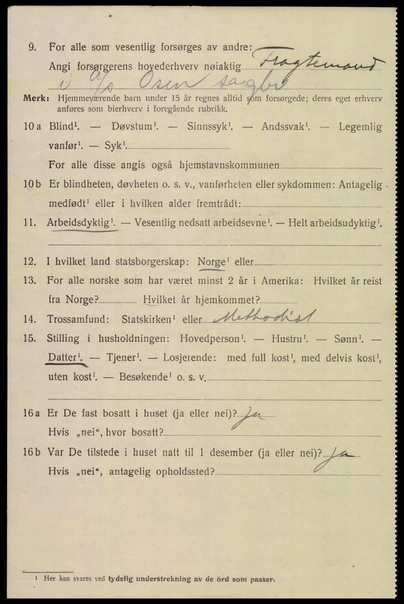 SAK, Folketelling 1920 for 1004 Flekkefjord kjøpstad, 1920, s. 4427