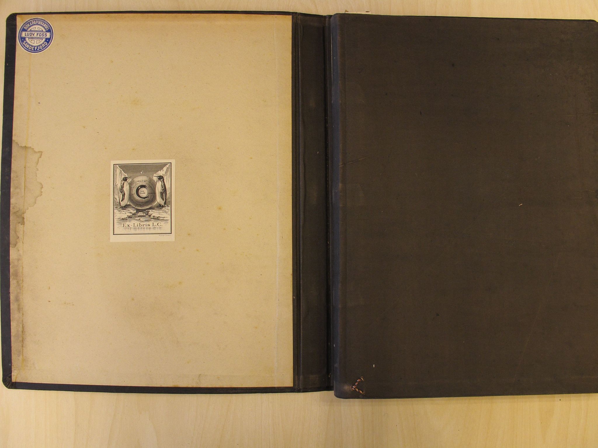 Skipsjournaler. Hvalfangstmuseet, VEMU/ARS-A-1030/F/L0024: Falk, D/S, flytende kokeri, Sandefjord, 1921-1922