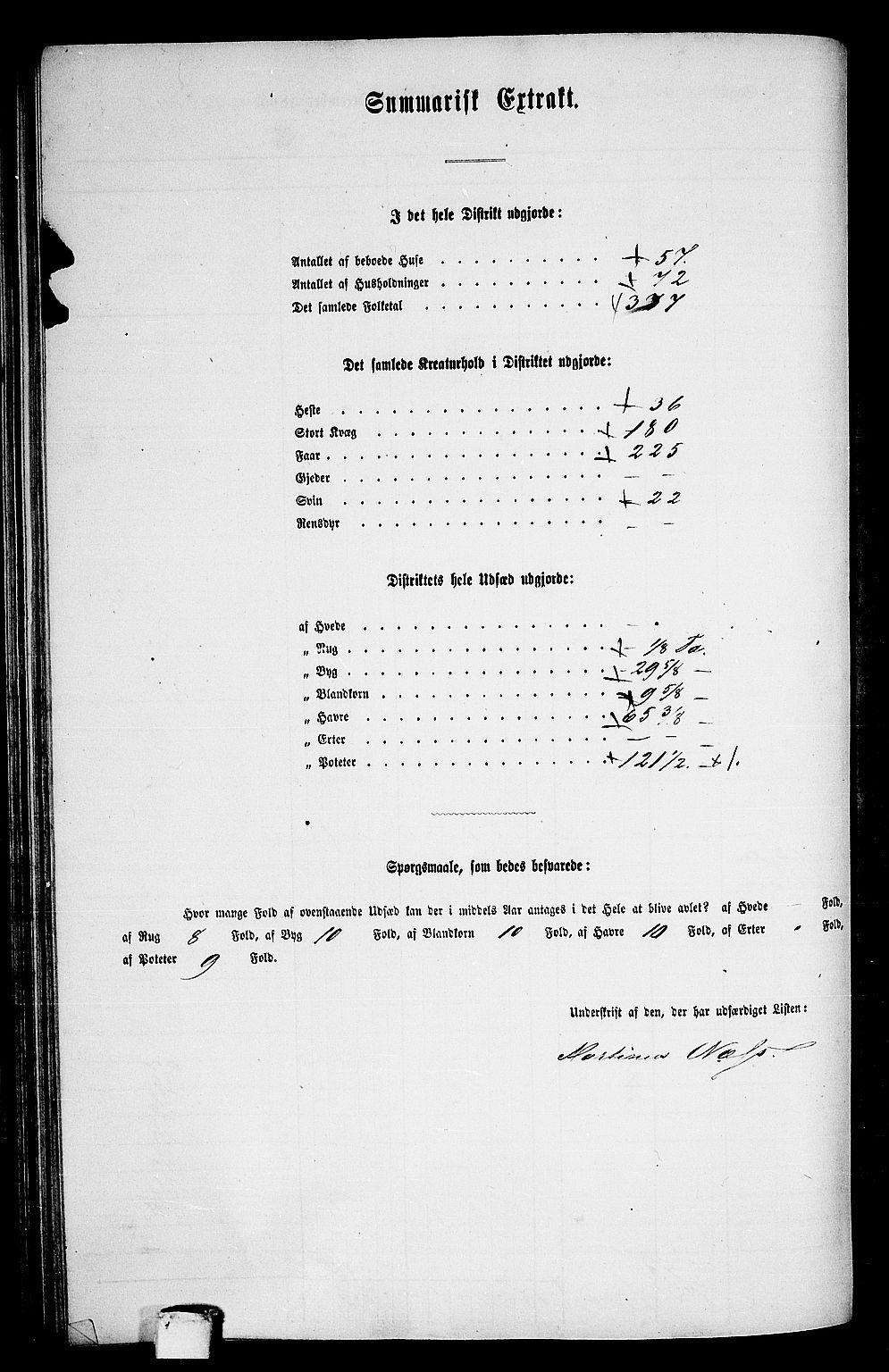 RA, Folketelling 1865 for 1621P Ørland prestegjeld, 1865, s. 93