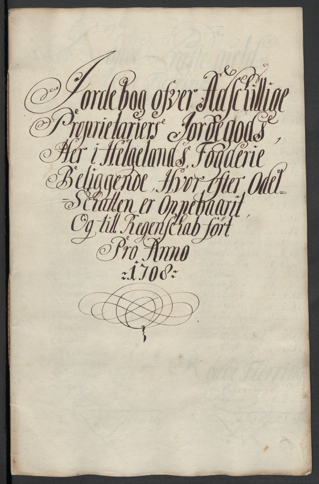 Rentekammeret inntil 1814, Reviderte regnskaper, Fogderegnskap, RA/EA-4092/R65/L4510: Fogderegnskap Helgeland, 1708-1709, s. 93