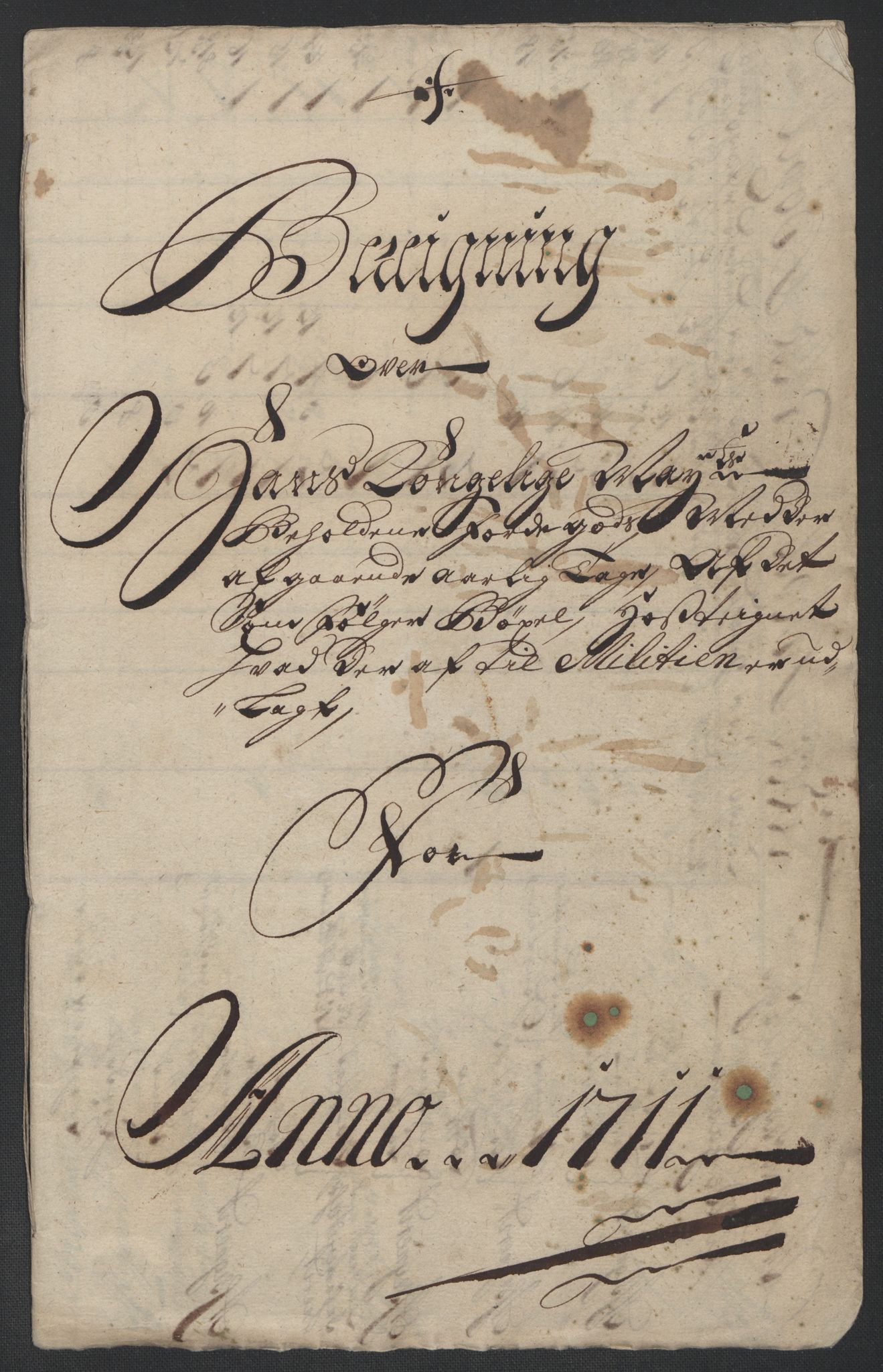 Rentekammeret inntil 1814, Reviderte regnskaper, Fogderegnskap, RA/EA-4092/R12/L0720: Fogderegnskap Øvre Romerike, 1710-1711, s. 280