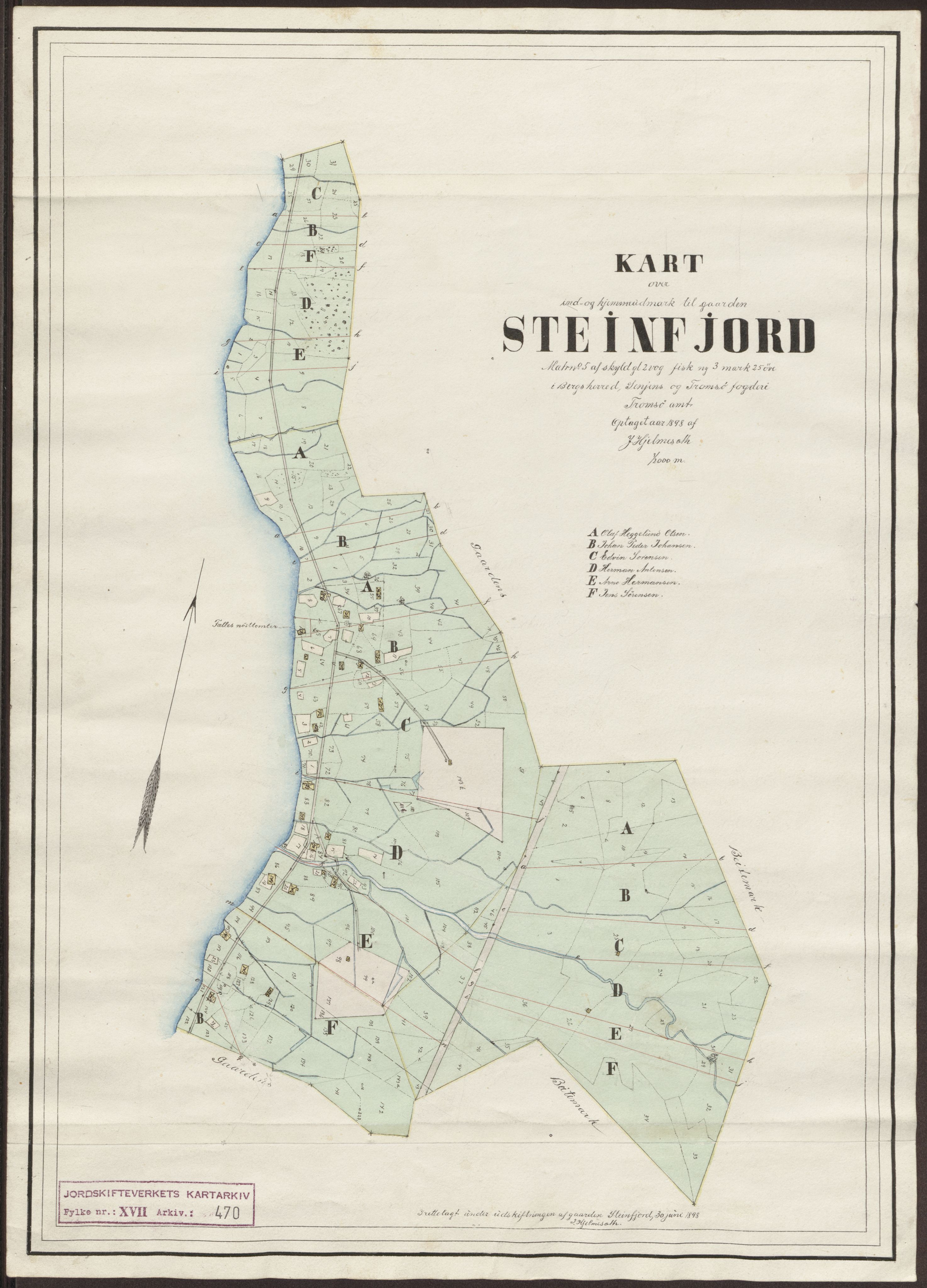 Jordskifteverkets kartarkiv, RA/S-3929/T, 1859-1988, s. 546