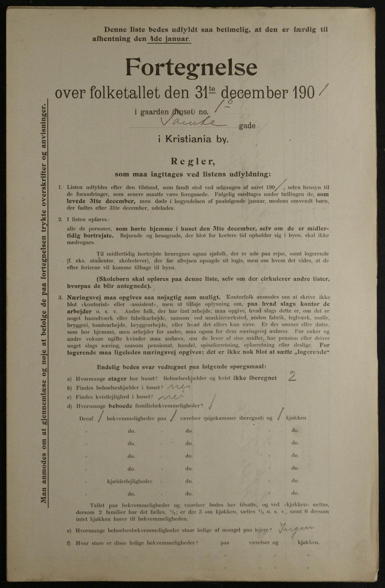 OBA, Kommunal folketelling 31.12.1901 for Kristiania kjøpstad, 1901, s. 17386