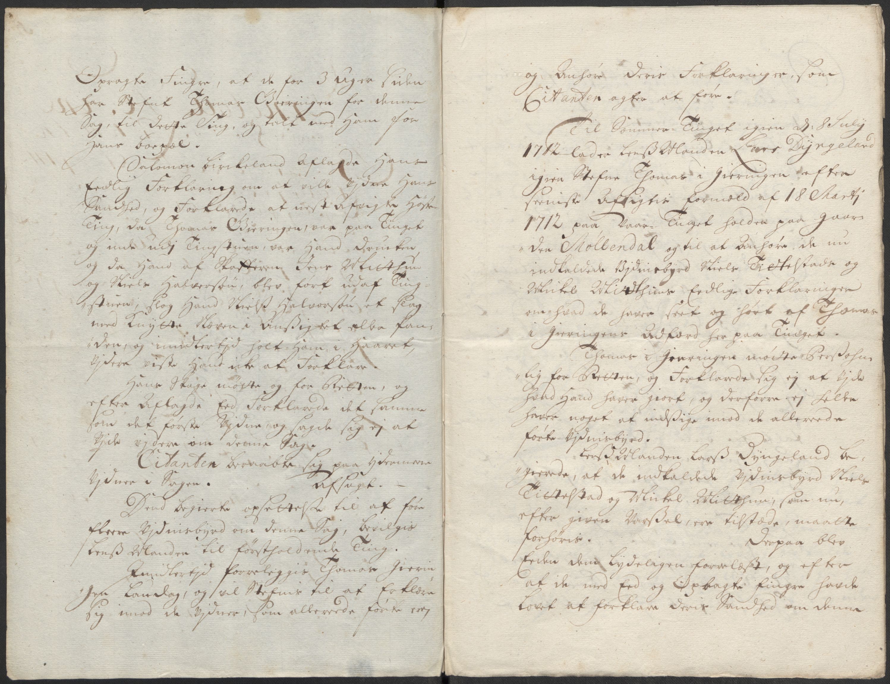 Rentekammeret inntil 1814, Reviderte regnskaper, Fogderegnskap, RA/EA-4092/R51/L3194: Fogderegnskap Nordhordland og Voss, 1712, s. 149
