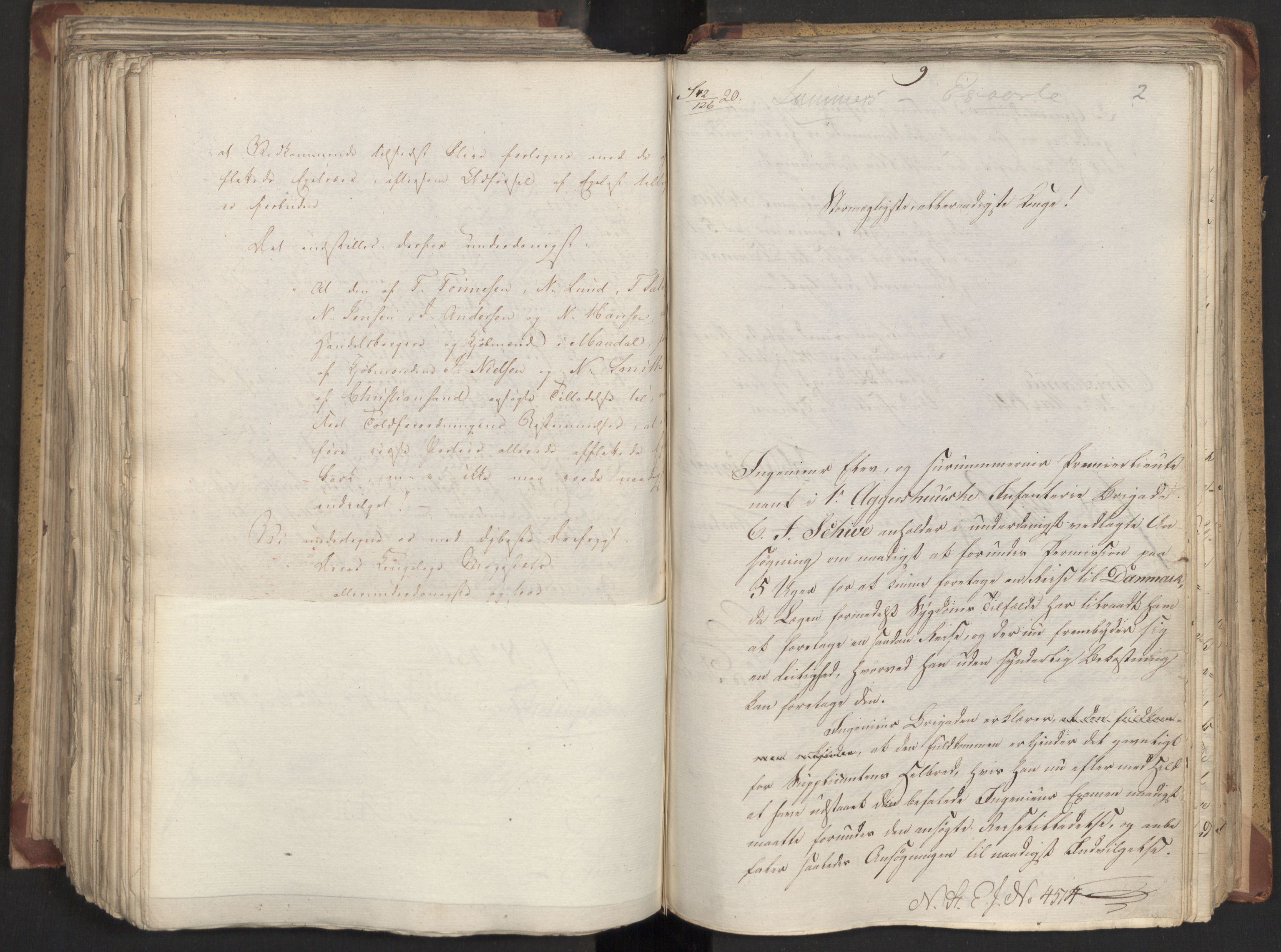 Statsrådsavdelingen i Stockholm, AV/RA-S-1003/D/Da/L0022: Regjeringsinnstillinger nr. 4399-4565, 1820, s. 362