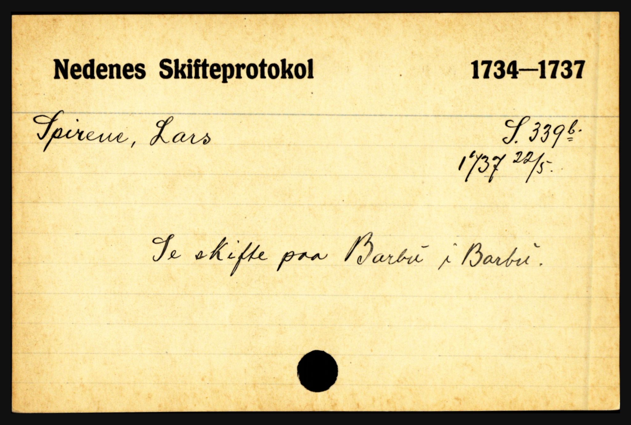 Nedenes sorenskriveri før 1824, AV/SAK-1221-0007/H, s. 27975