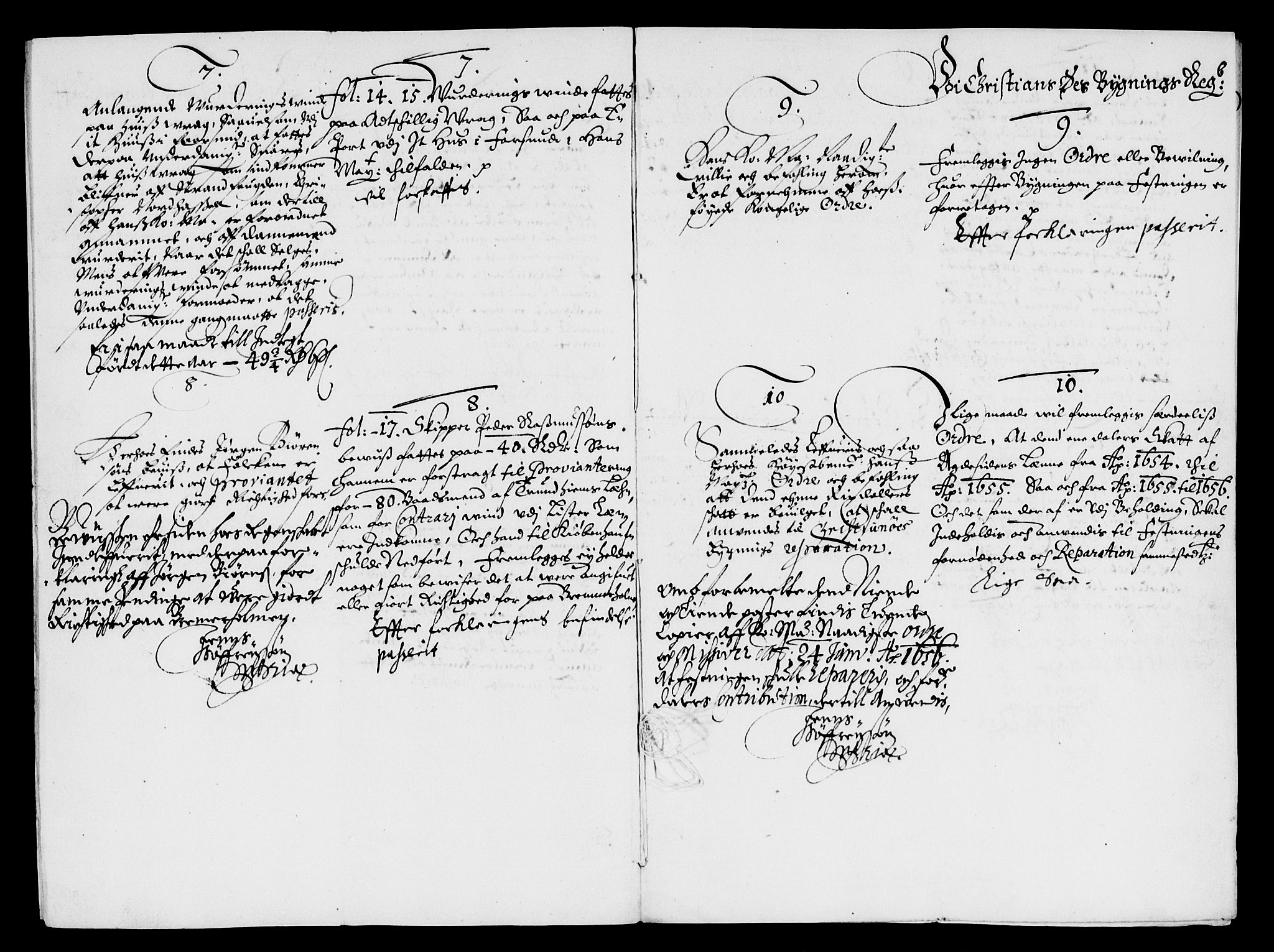 Rentekammeret inntil 1814, Reviderte regnskaper, Lensregnskaper, AV/RA-EA-5023/R/Rb/Rbq/L0044: Nedenes len. Mandals len. Råbyggelag., 1655-1657