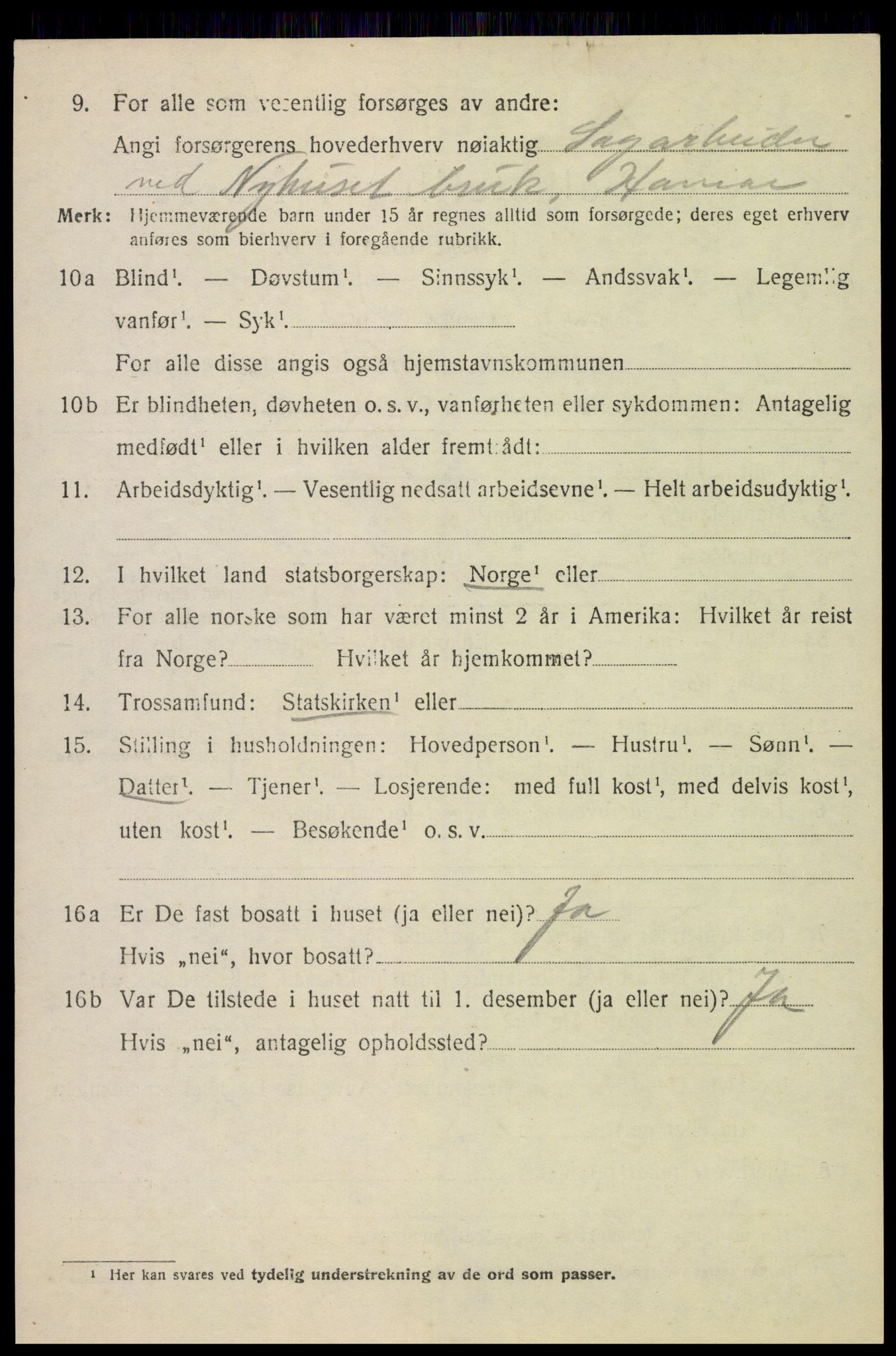 SAH, Folketelling 1920 for 0413 Furnes herred, 1920, s. 3434