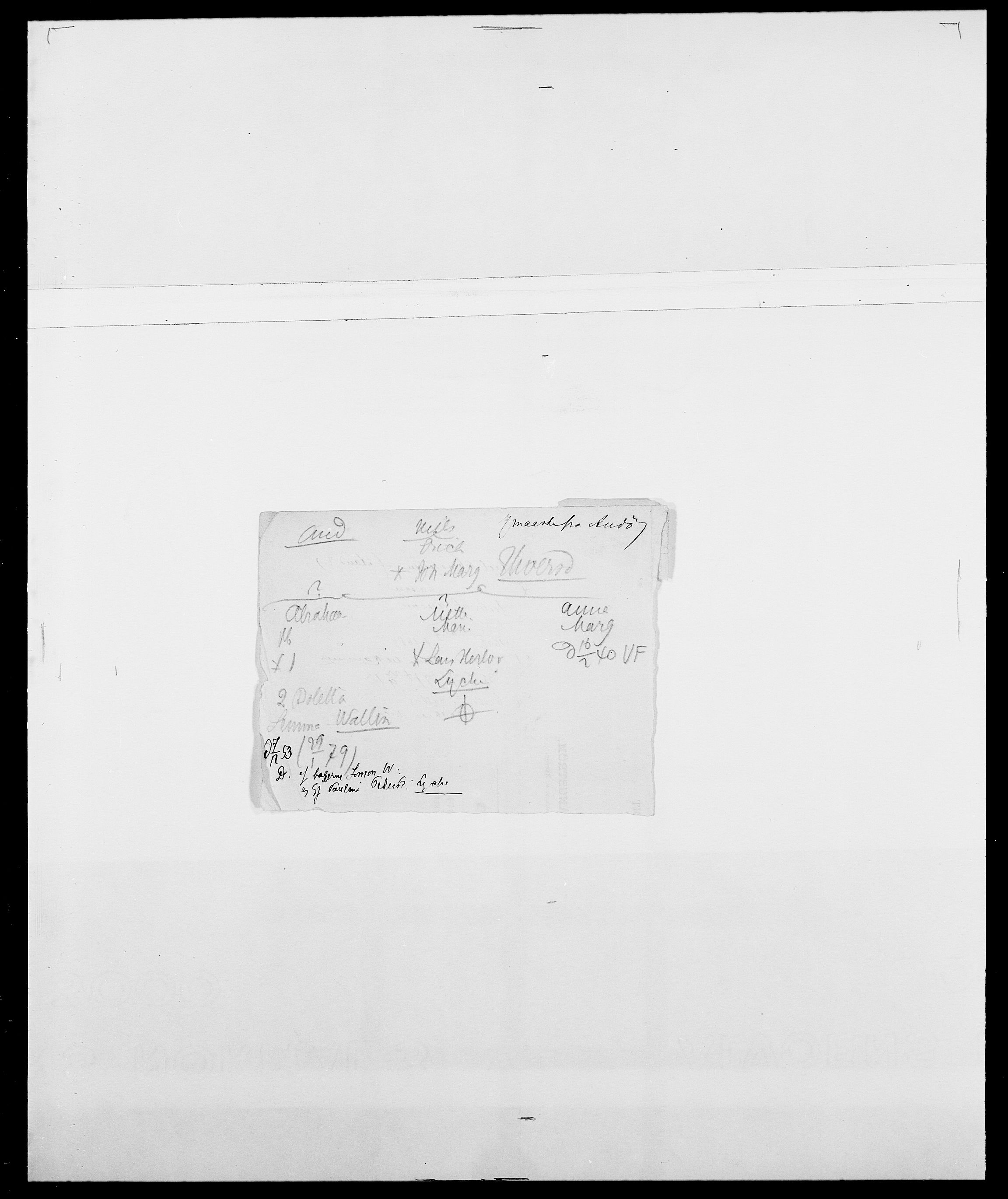 Delgobe, Charles Antoine - samling, AV/SAO-PAO-0038/D/Da/L0002: Anker, Ancher - Bauner, s. 28