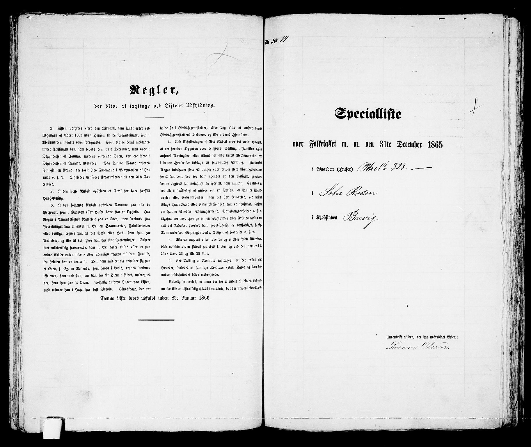 RA, Folketelling 1865 for 0804P Brevik prestegjeld, 1865, s. 248