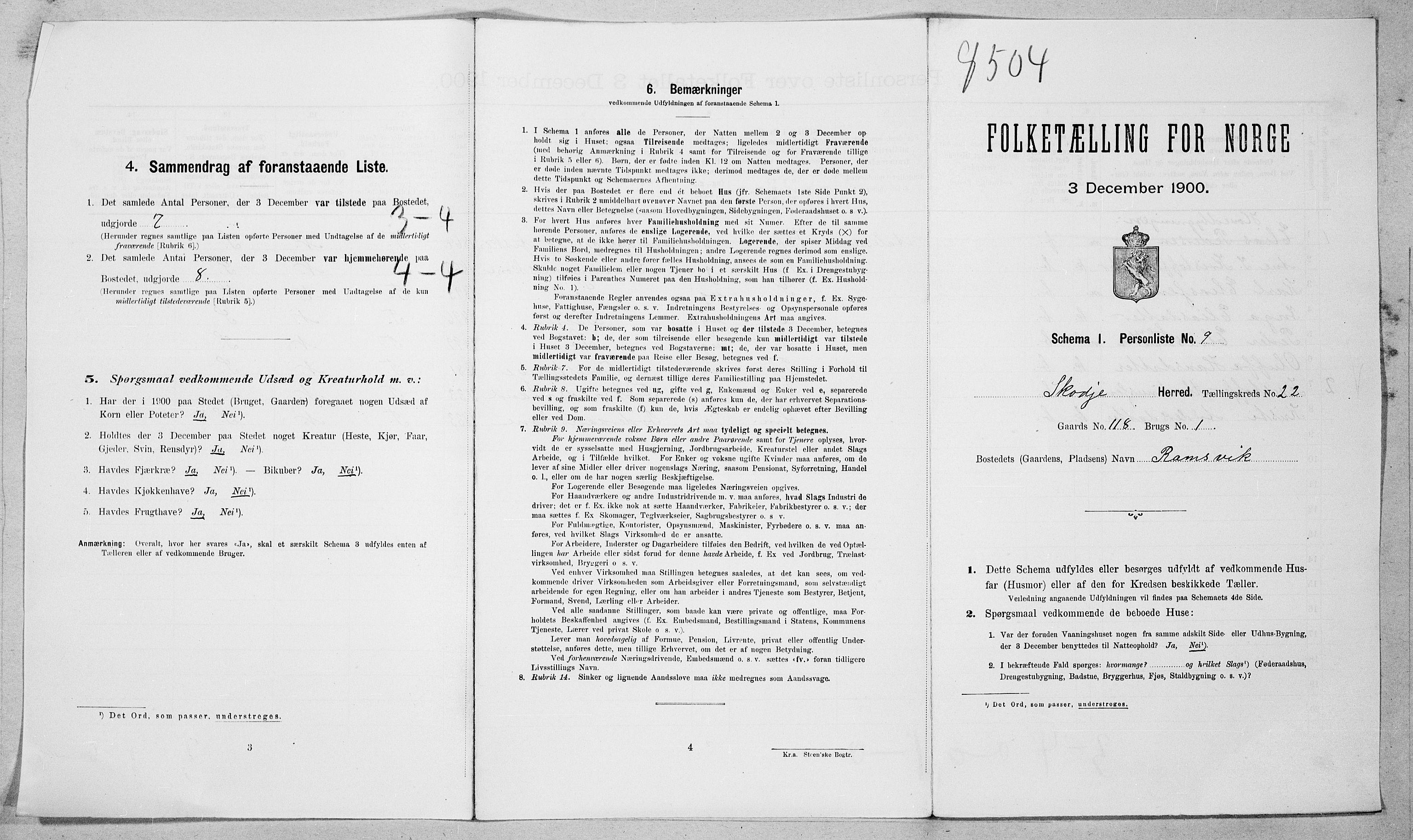 SAT, Folketelling 1900 for 1529 Skodje herred, 1900, s. 1021