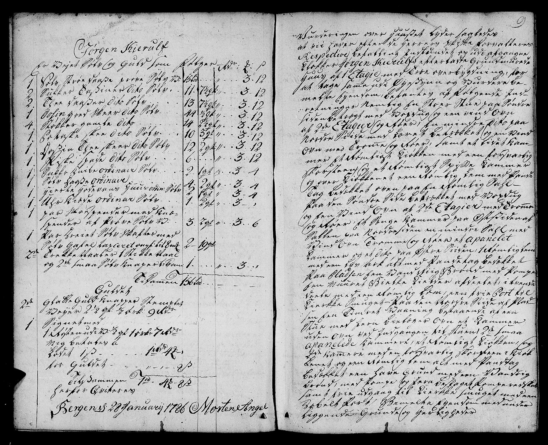 Nordhordland prosti , AV/SAB-A-99915, 1788-1810, s. 8b-9a