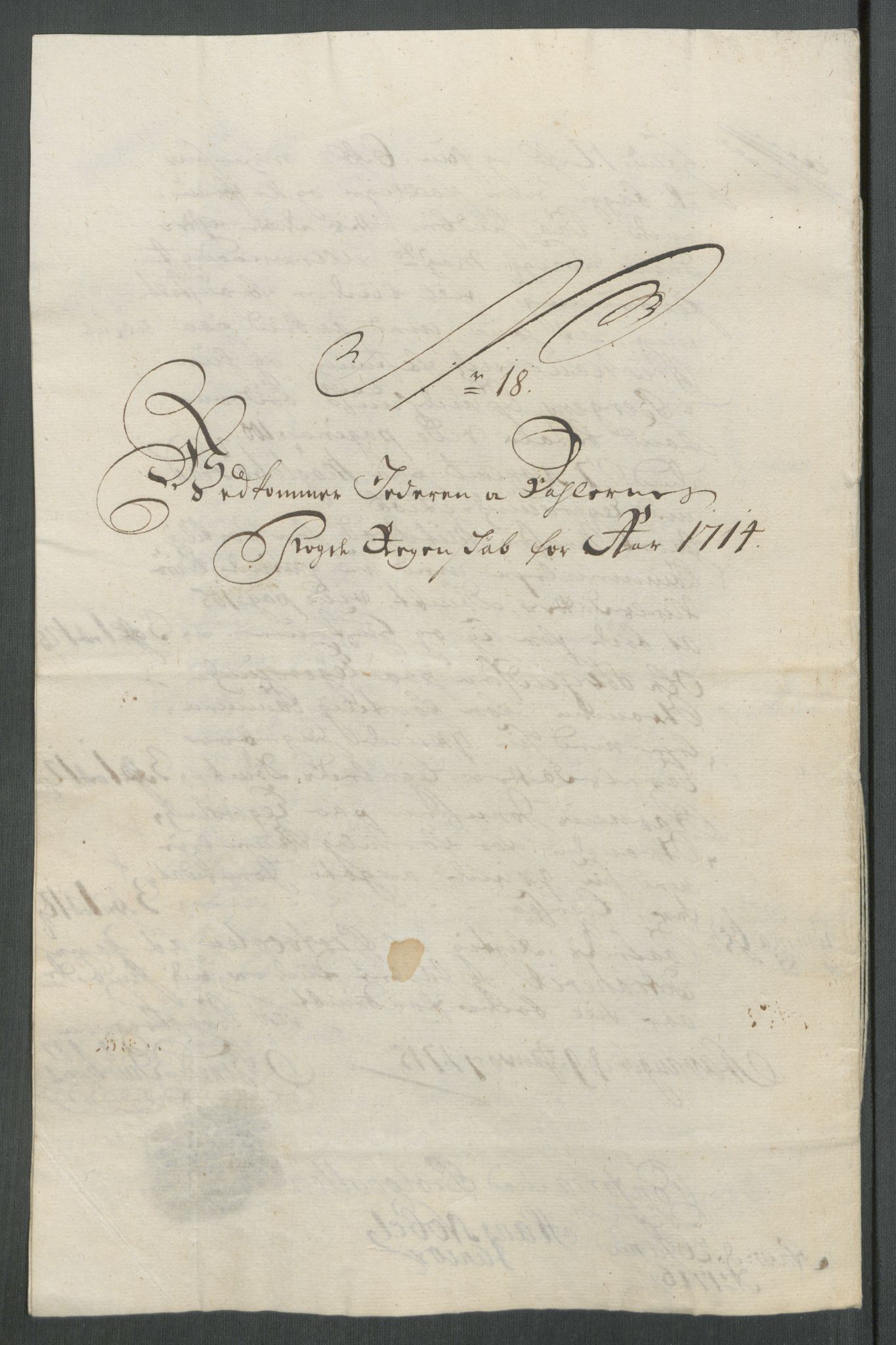 Rentekammeret inntil 1814, Reviderte regnskaper, Fogderegnskap, AV/RA-EA-4092/R46/L2738: Fogderegnskap Jæren og Dalane, 1713-1714, s. 315