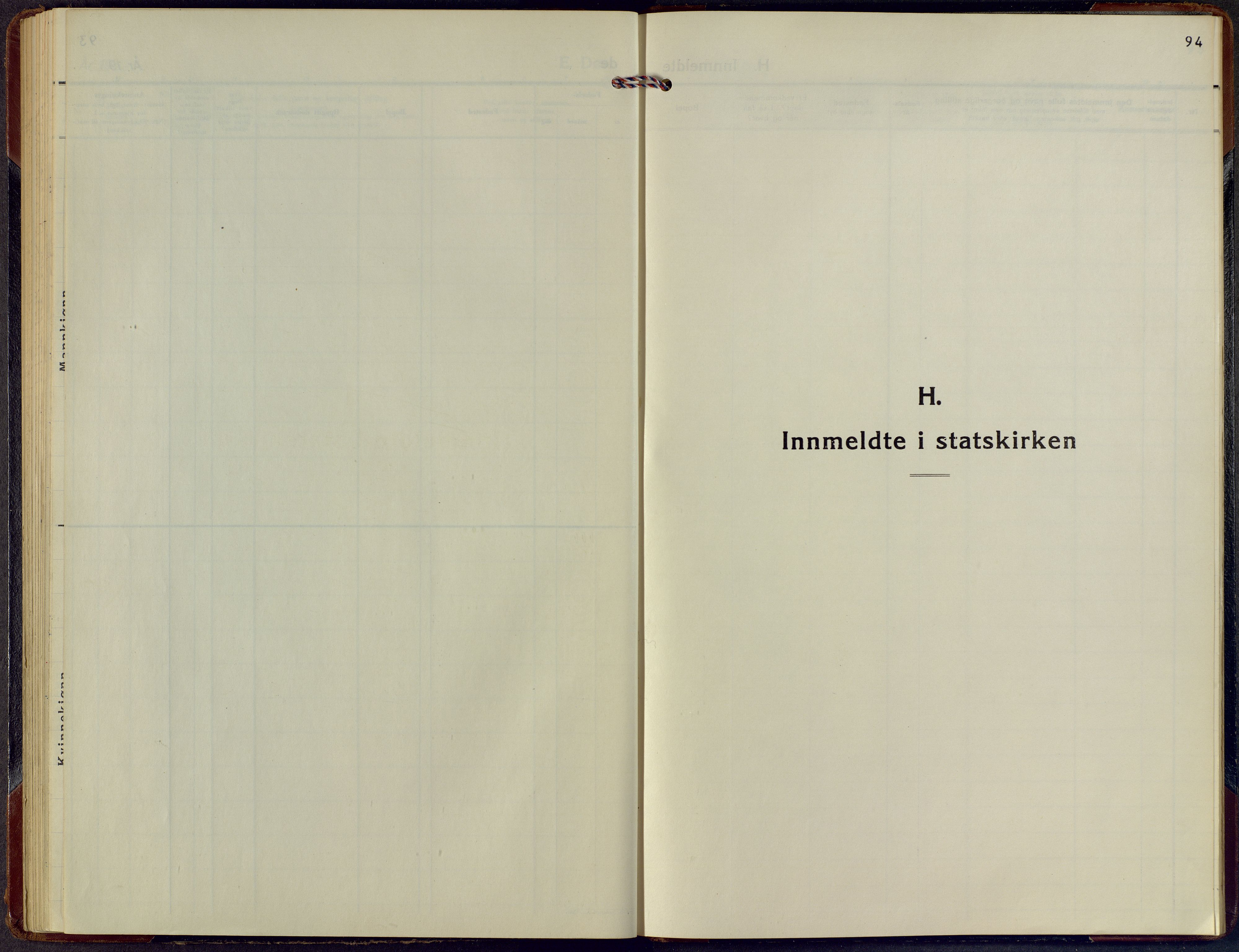 Borre kirkebøker, SAKO/A-338/F/Fb/L0004: Ministerialbok nr. II 4, 1948-1965, s. 94