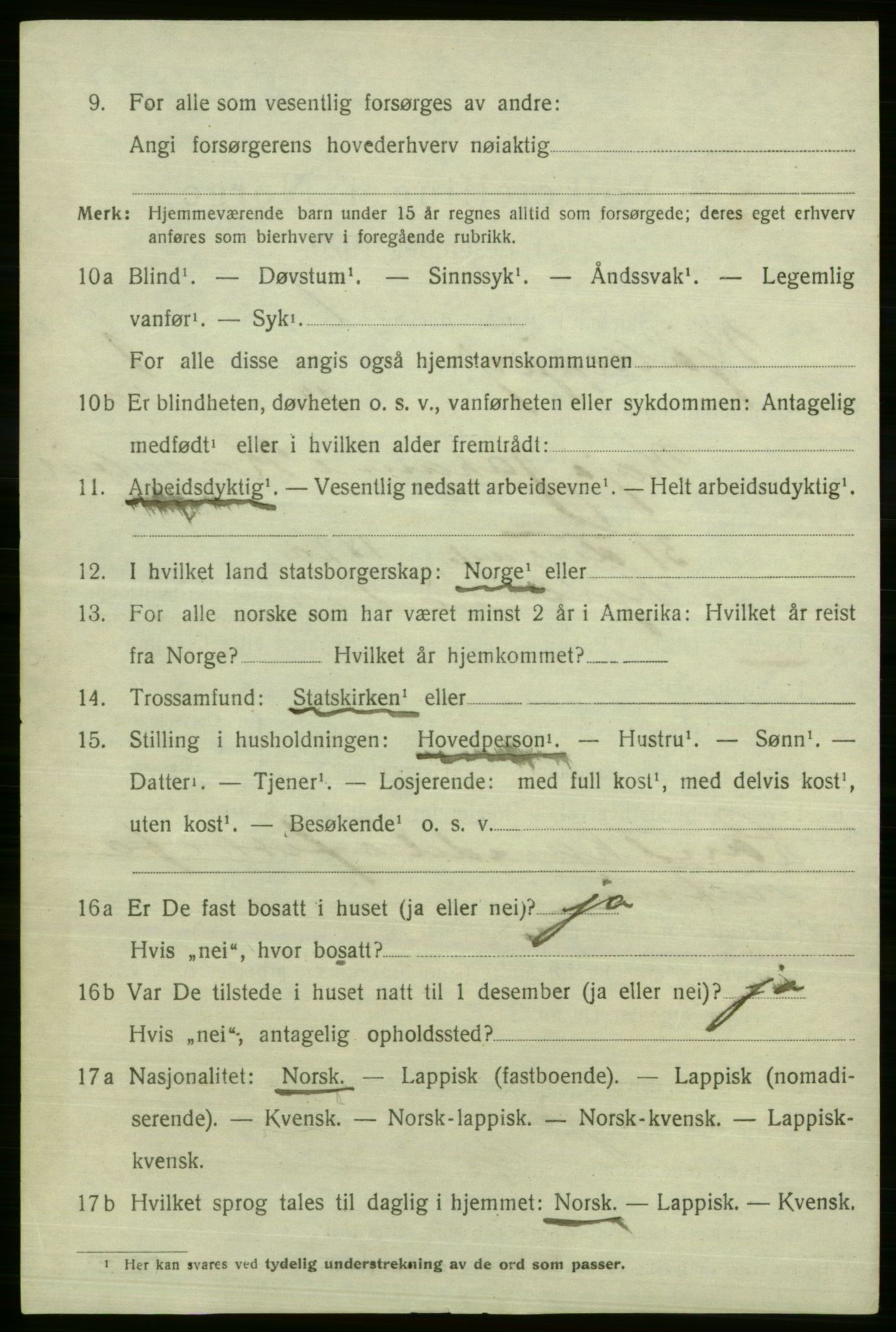 SATØ, Folketelling 1920 for 2022 Lebesby herred, 1920, s. 680