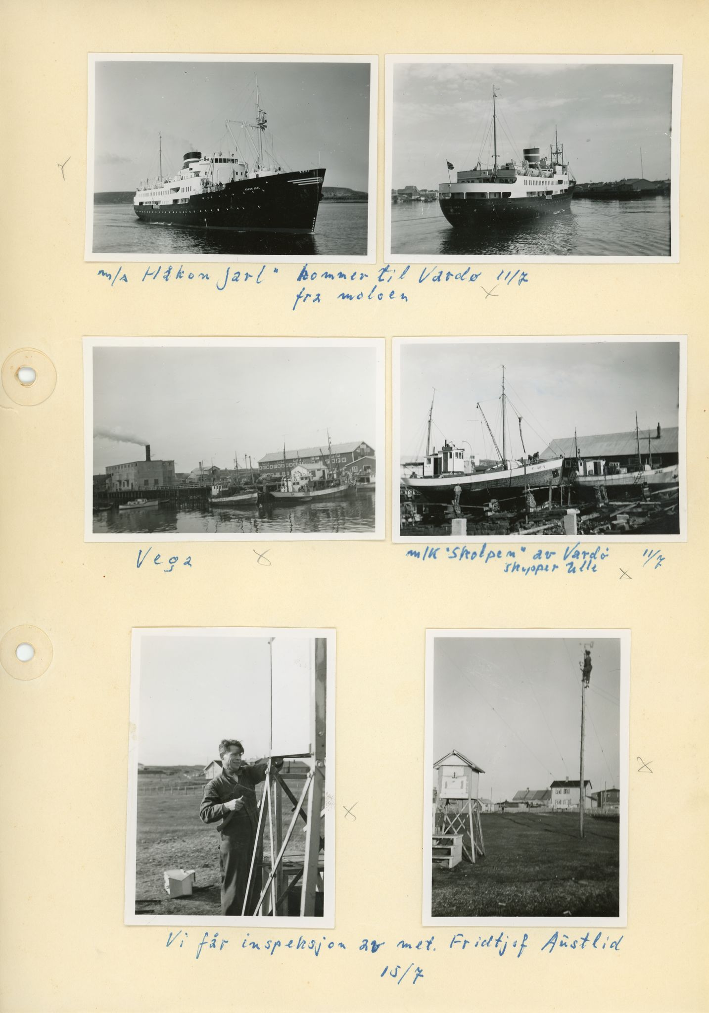 Martins, Harald, VAMU/A-0078/U/Ua/L0001: Fotoalbum 1953-1955, 1953-1955