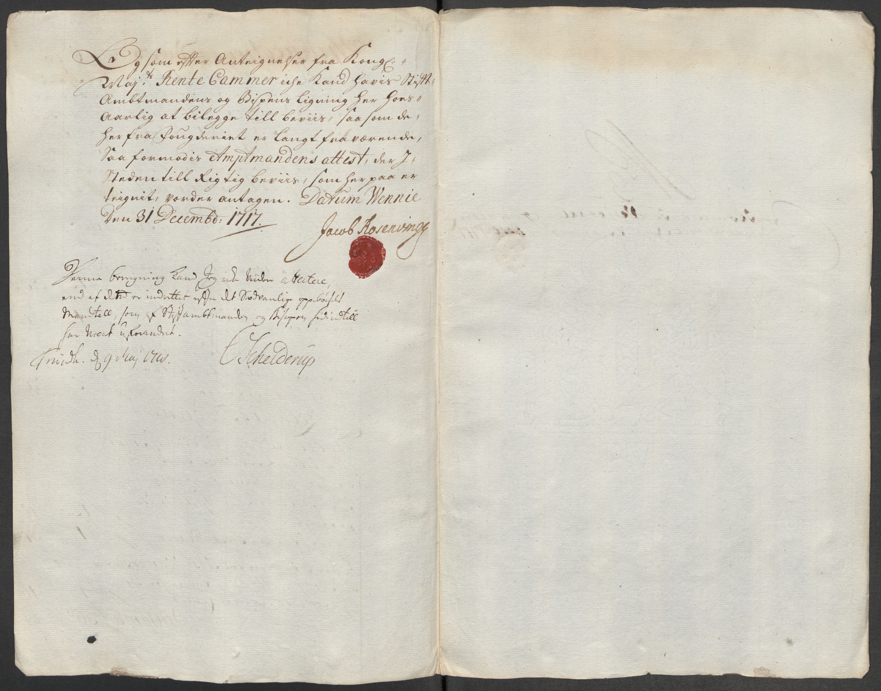 Rentekammeret inntil 1814, Reviderte regnskaper, Fogderegnskap, RA/EA-4092/R67/L4683: Fogderegnskap Vesterålen, Andenes og Lofoten, 1717, s. 70