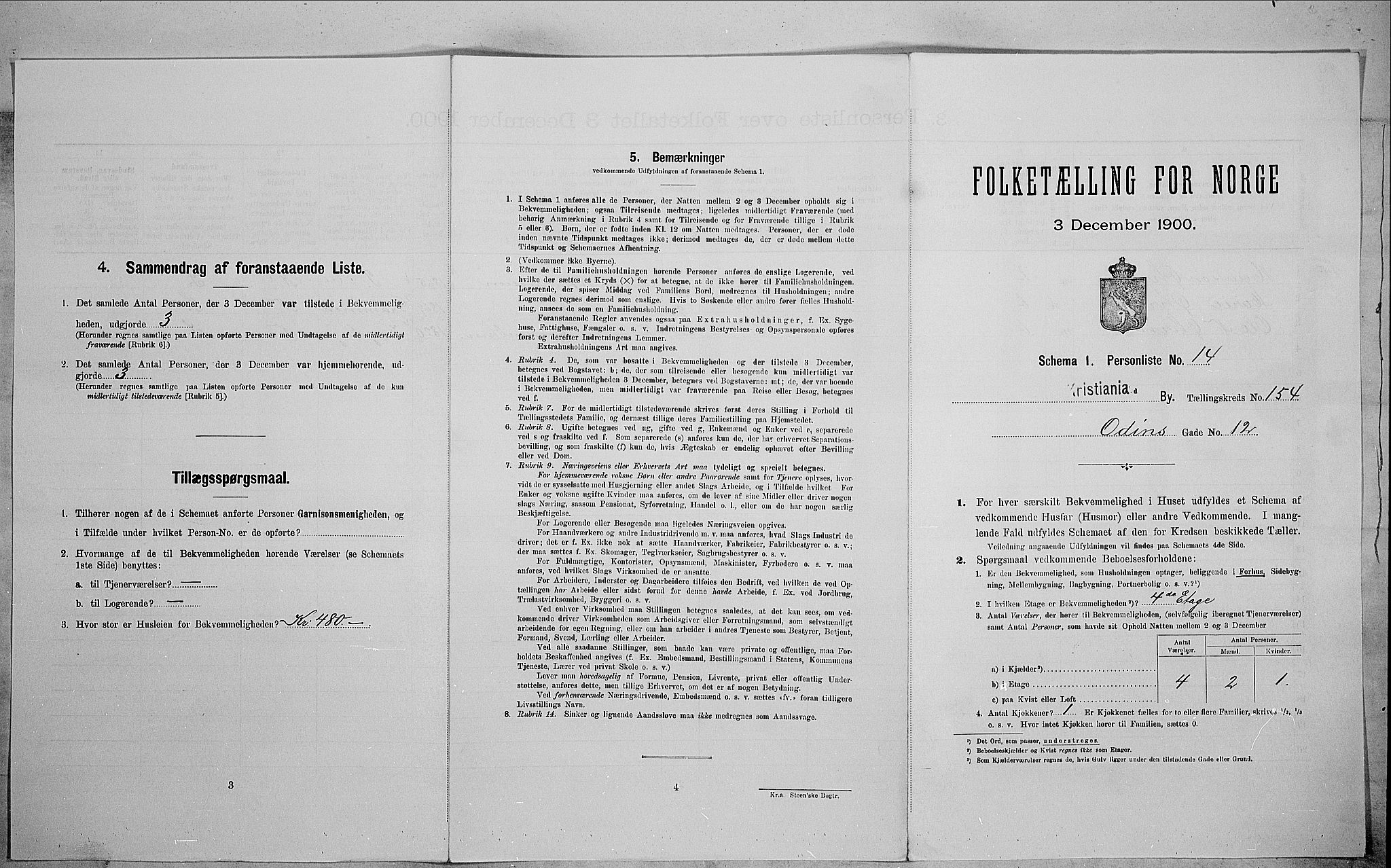 SAO, Folketelling 1900 for 0301 Kristiania kjøpstad, 1900, s. 67602