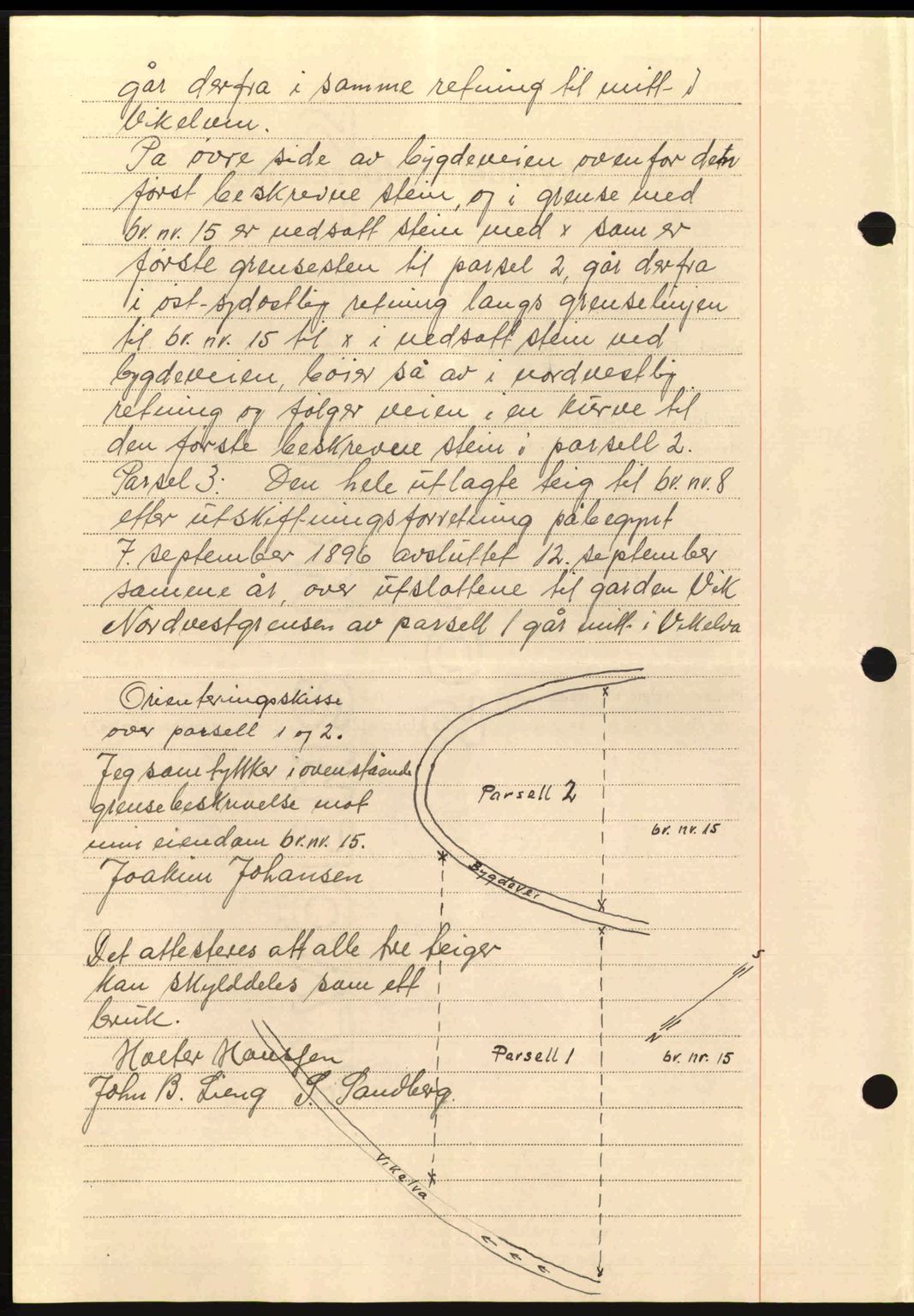 Salten sorenskriveri, AV/SAT-A-4578/1/2/2C: Pantebok nr. A14-15, 1943-1945, Dagboknr: 15/1944