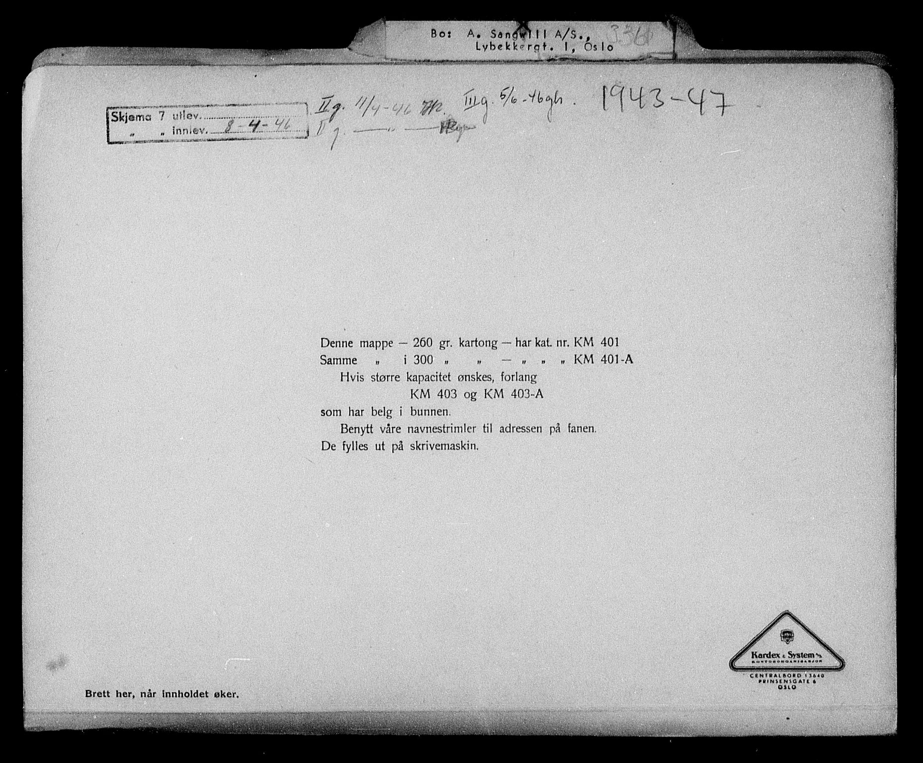 Justisdepartementet, Tilbakeføringskontoret for inndratte formuer, RA/S-1564/H/Hc/Hcc/L0977: --, 1945-1947, s. 13