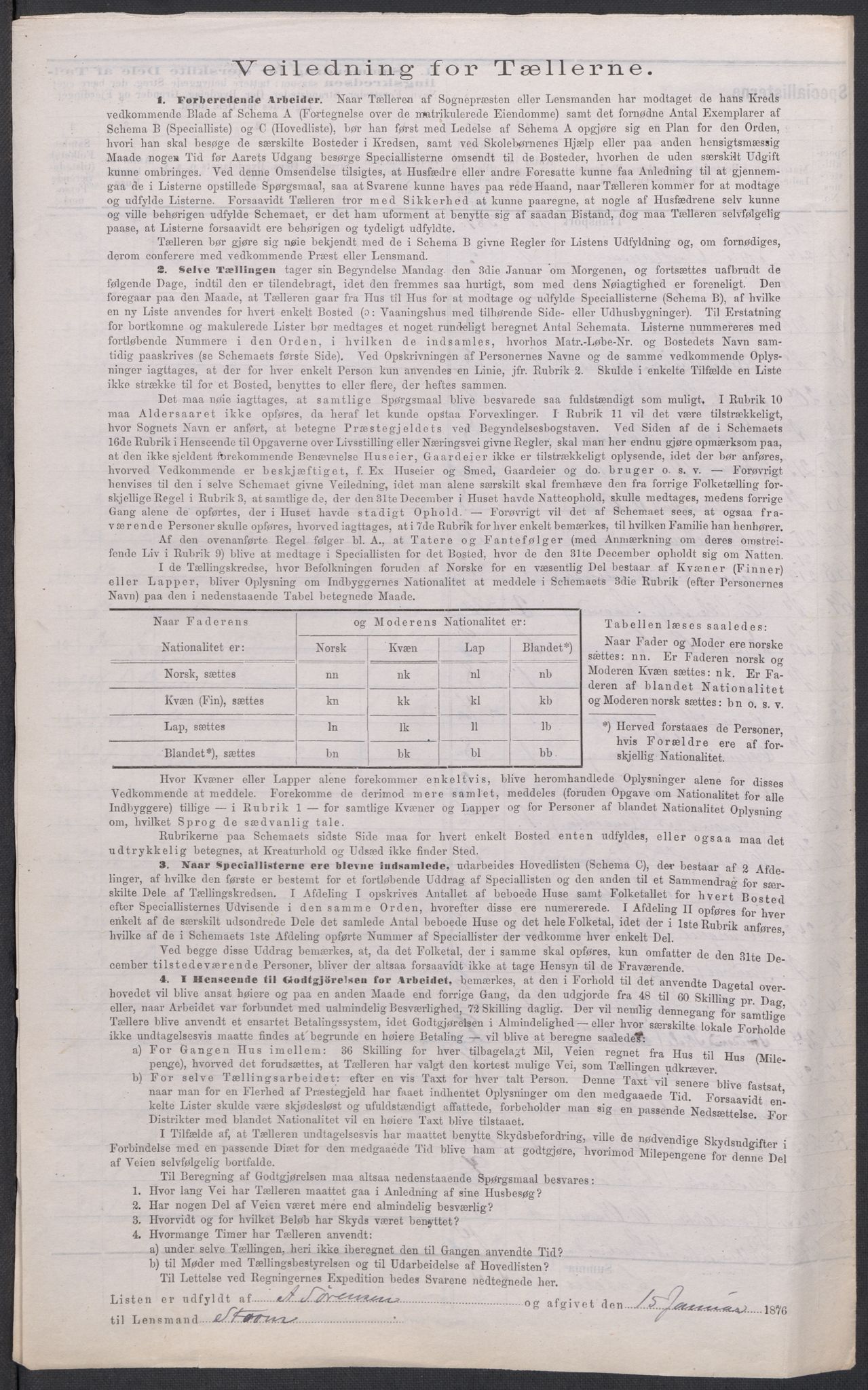 RA, Folketelling 1875 for 0236P Nes prestegjeld, 1875, s. 42