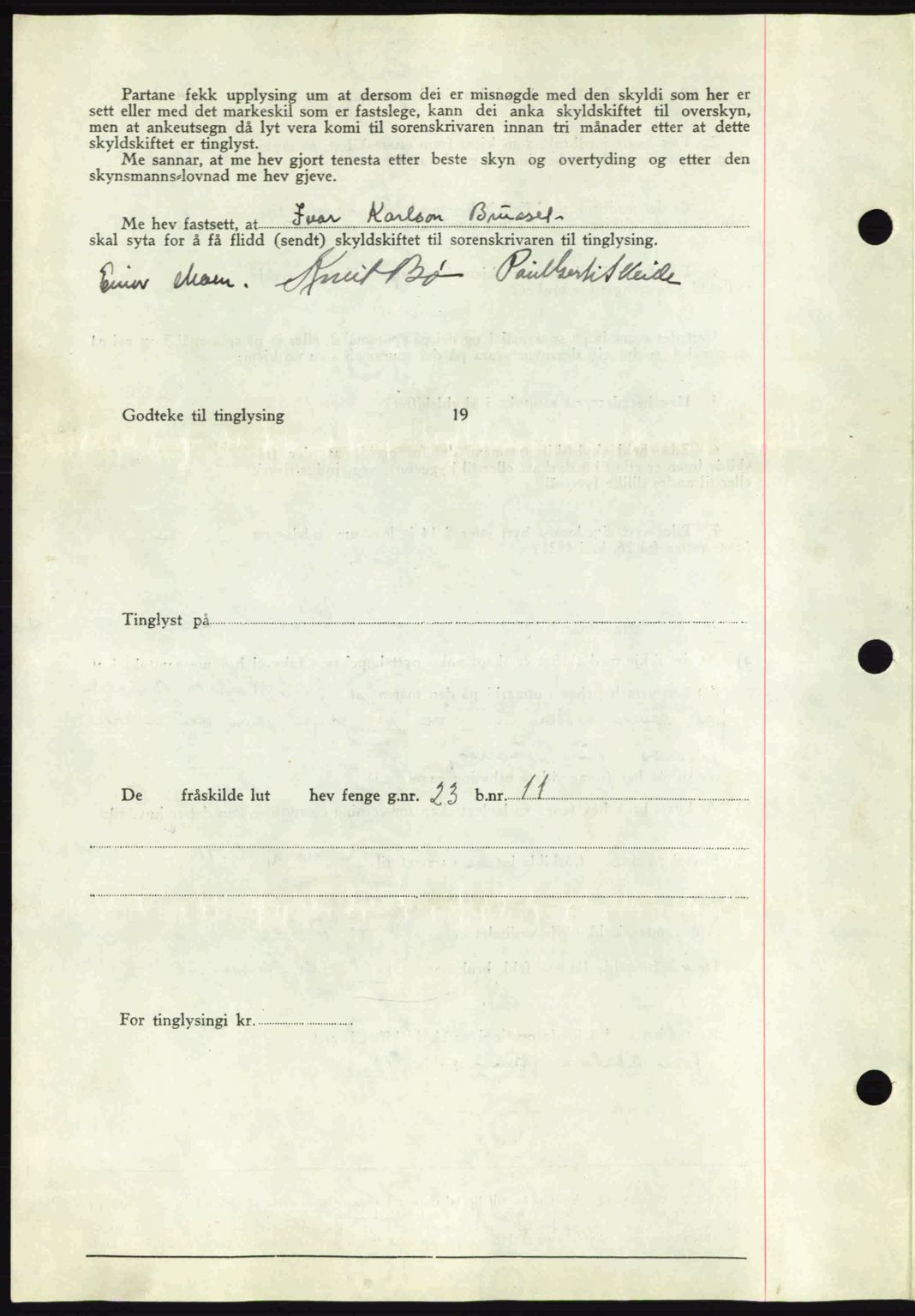 Romsdal sorenskriveri, AV/SAT-A-4149/1/2/2C: Pantebok nr. A10, 1941-1941, Dagboknr: 1780/1941