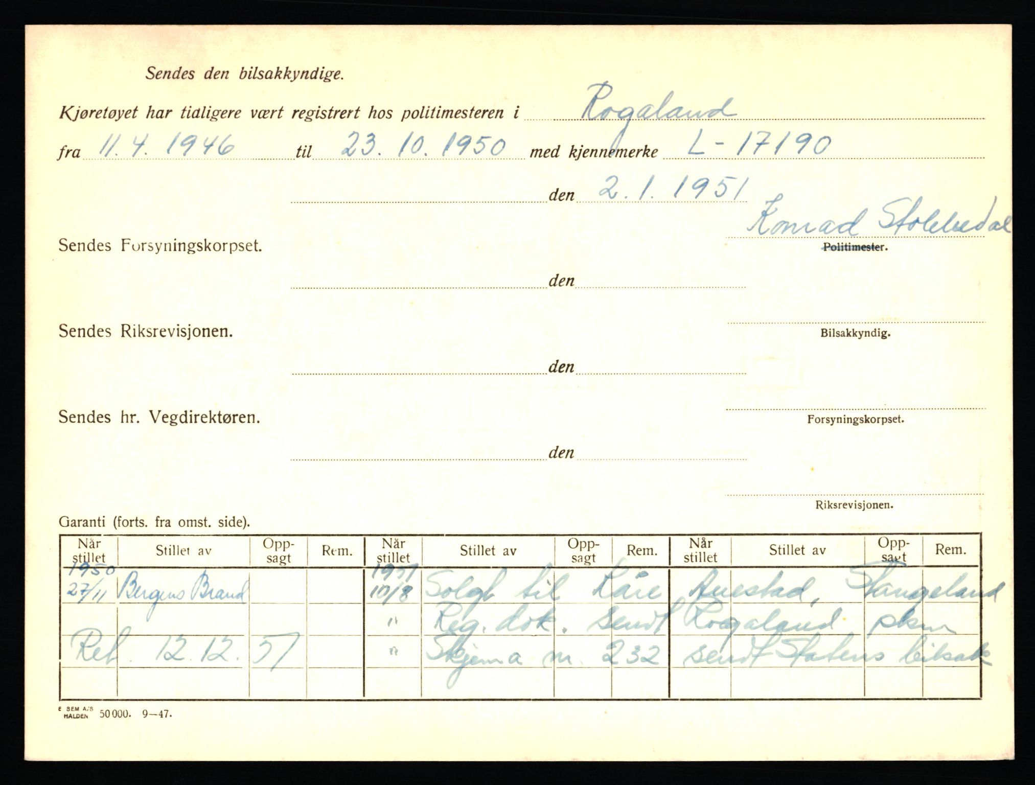 Stavanger trafikkstasjon, AV/SAST-A-101942/0/F/L0034: L-18600 - L-19099, 1930-1971, s. 1924