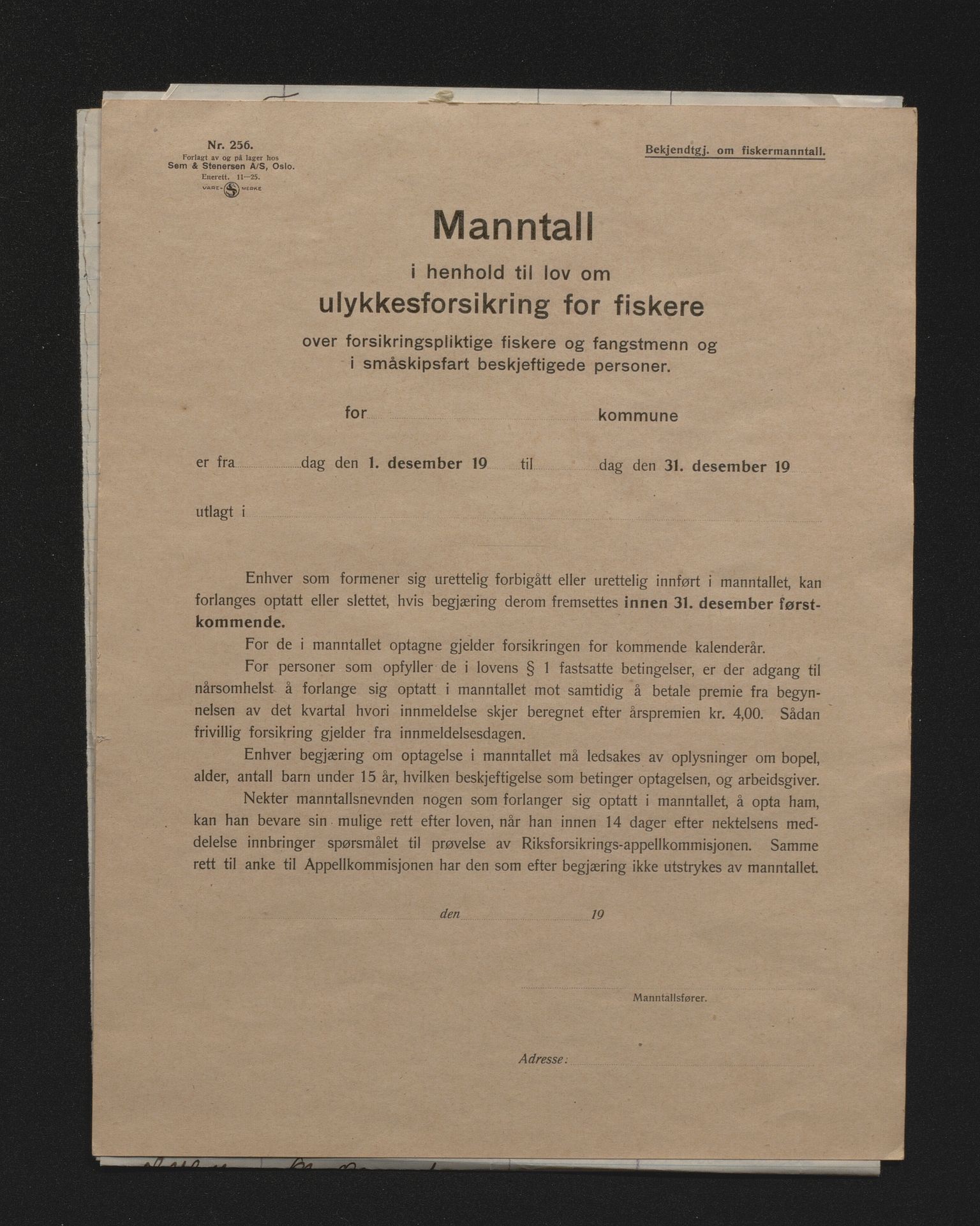 Austevoll kommune. Fiskarmanntalsnemnda, IKAH/1244-352/F/Fa/L0004: Lister Møkster og Austevoll sokn, 1931-1941