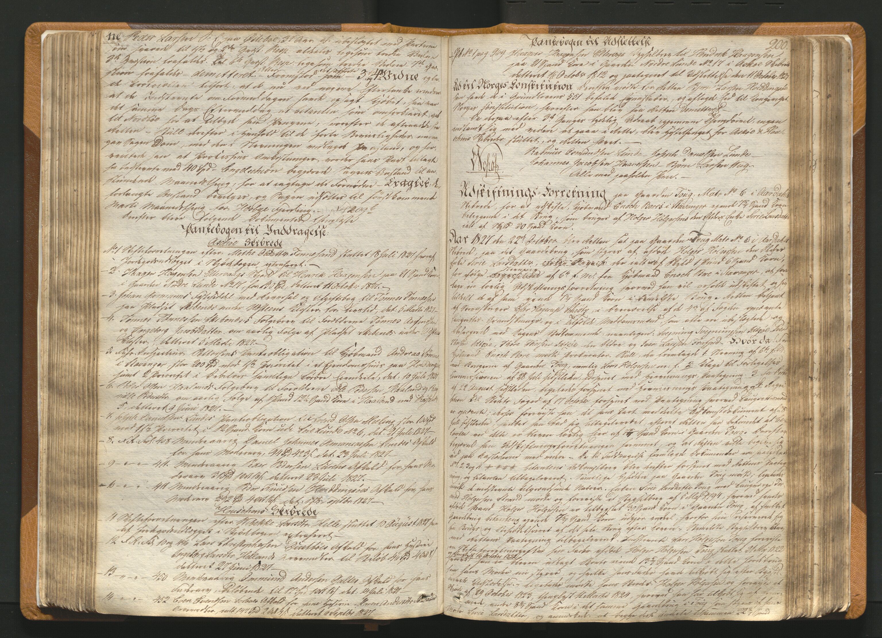 Karmsund sorenskriveri, AV/SAST-A-100311/01/I/IA/IAB/L0002: TINGBOK, 1822-1833, s. 199b-200a