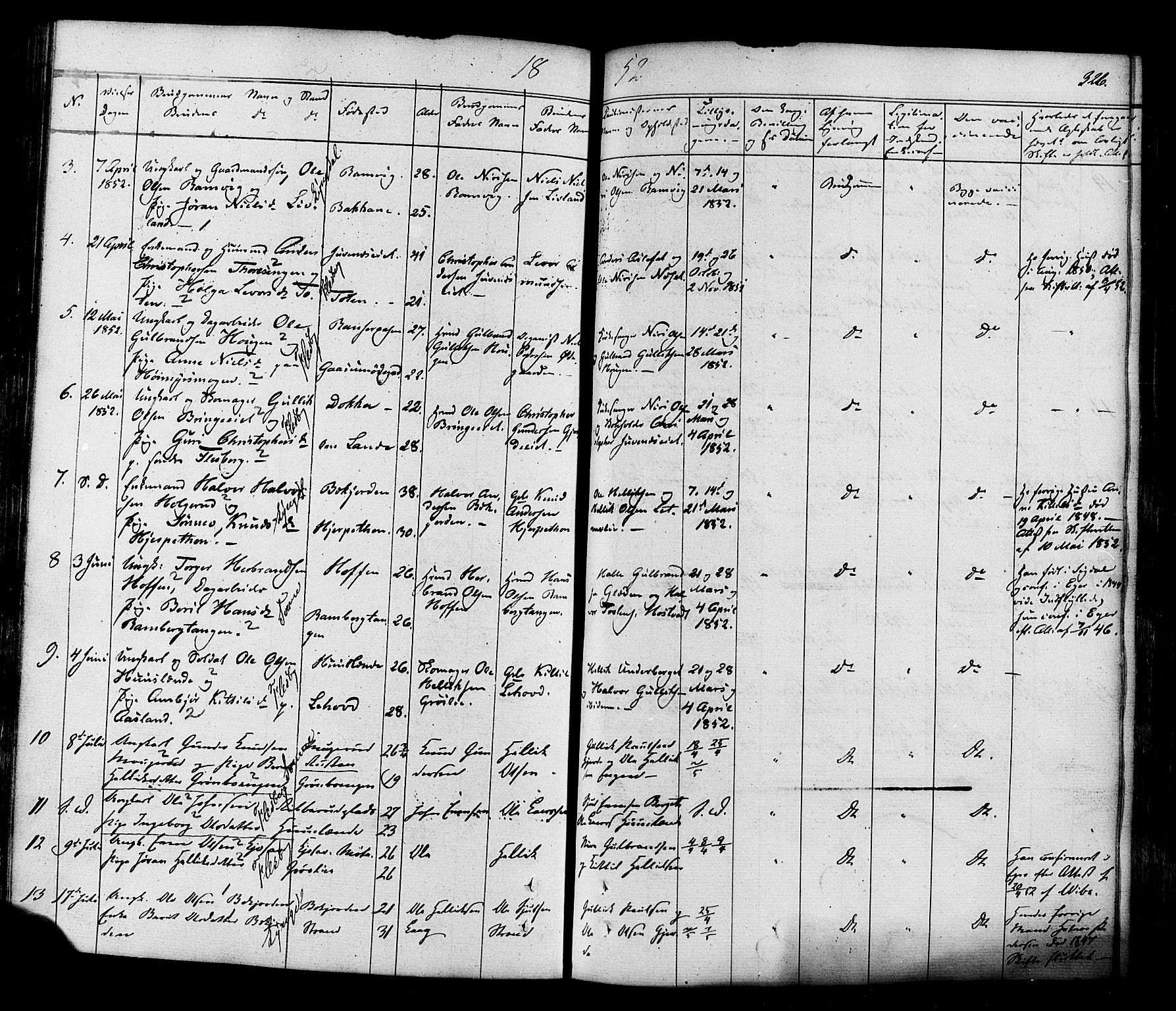 Flesberg kirkebøker, AV/SAKO-A-18/F/Fa/L0006: Ministerialbok nr. I 6, 1834-1860, s. 326