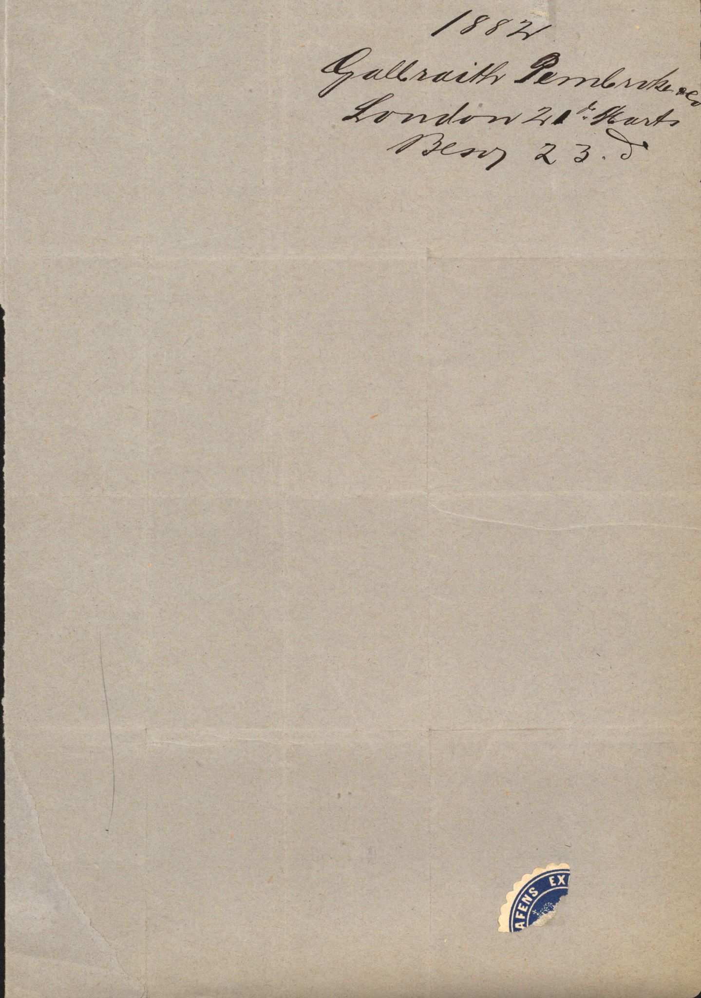 Pa 63 - Østlandske skibsassuranceforening, VEMU/A-1079/G/Ga/L0014/0010: Havaridokumenter / Solveig, Spes & Fides, Framnes, Fosna, 1882, s. 78