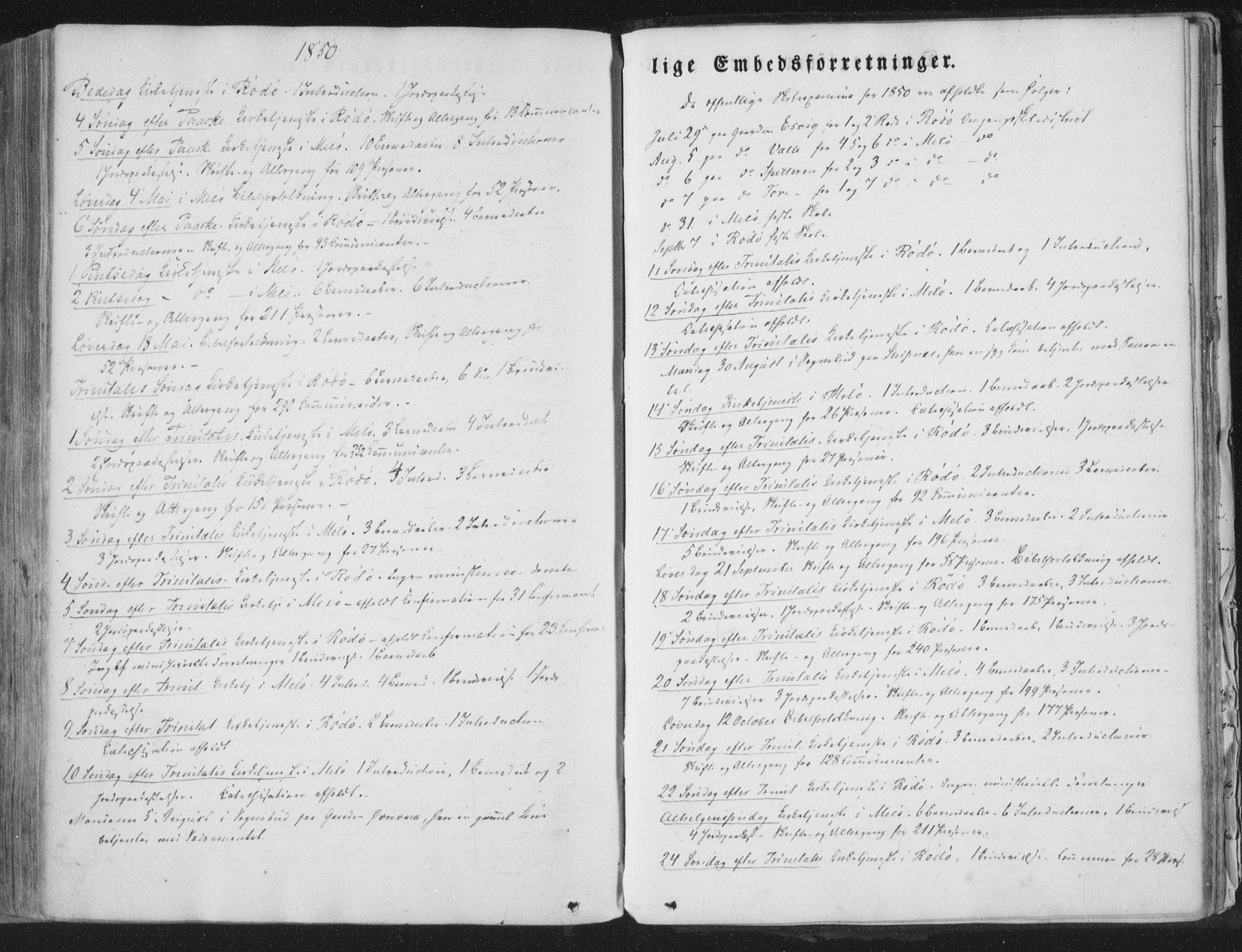 Ministerialprotokoller, klokkerbøker og fødselsregistre - Nordland, AV/SAT-A-1459/841/L0604: Ministerialbok nr. 841A09 /1, 1845-1862, s. 305