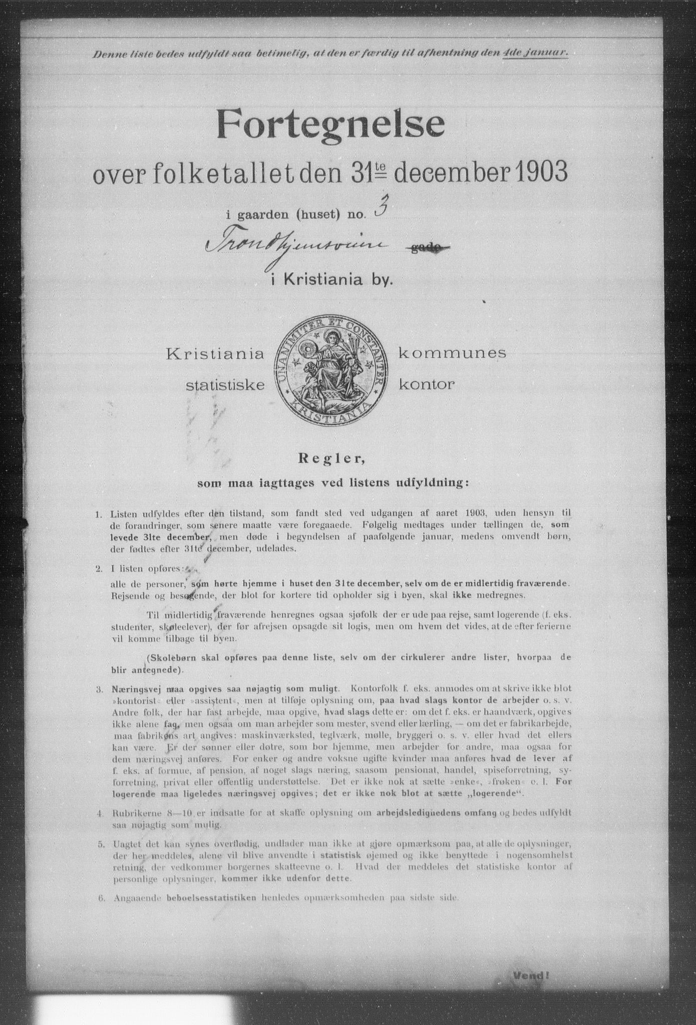 OBA, Kommunal folketelling 31.12.1903 for Kristiania kjøpstad, 1903, s. 22373