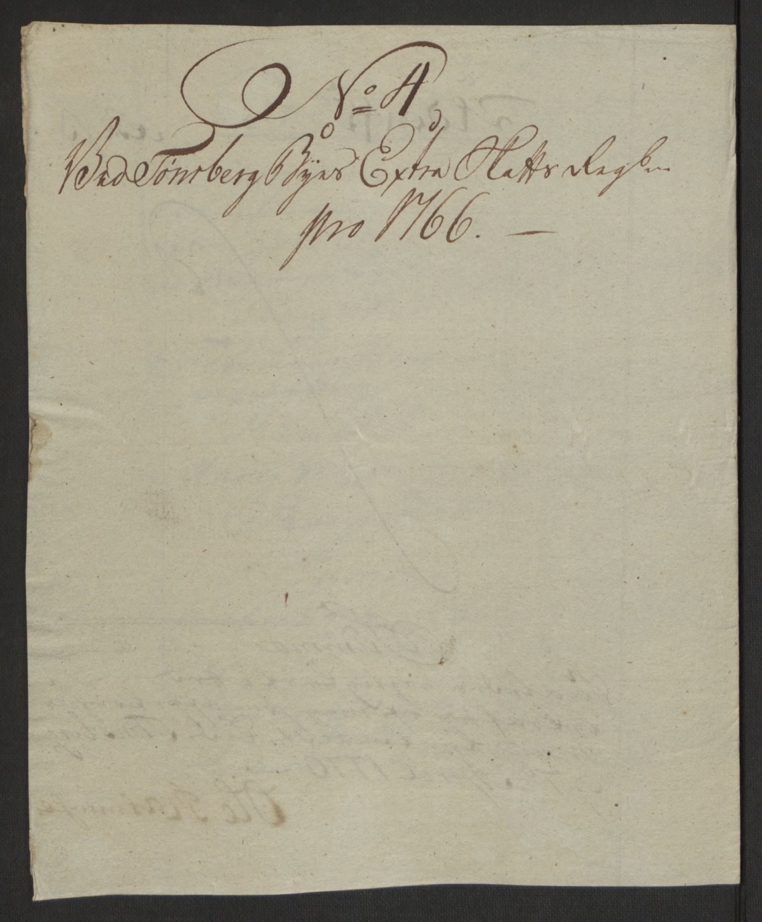 Rentekammeret inntil 1814, Reviderte regnskaper, Byregnskaper, RA/EA-4066/R/Rh/L0162/0001: [H4] Kontribusjonsregnskap / Ekstraskatt, Tønsberg, 1762-1772, s. 252