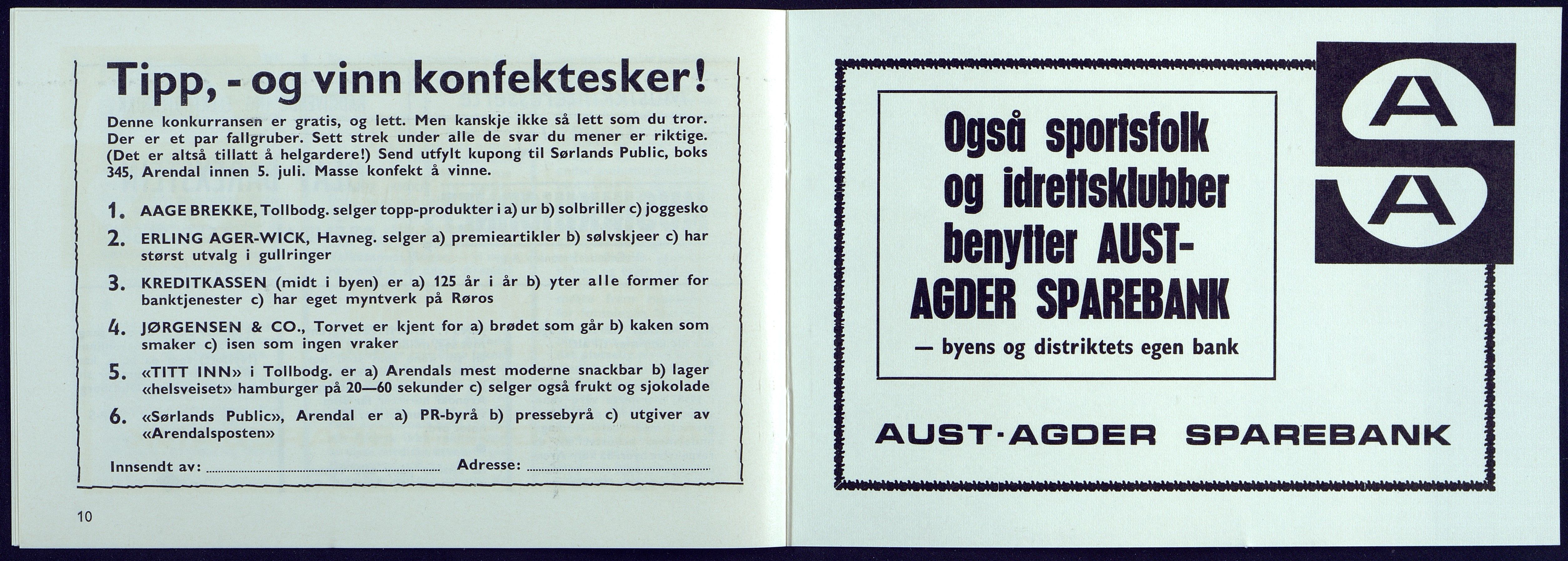 Byjubileet i Arendal 1973 , AAKS/KA0906-492a/E/E01/L0004: Spesielle arrangementer, 1971-1973