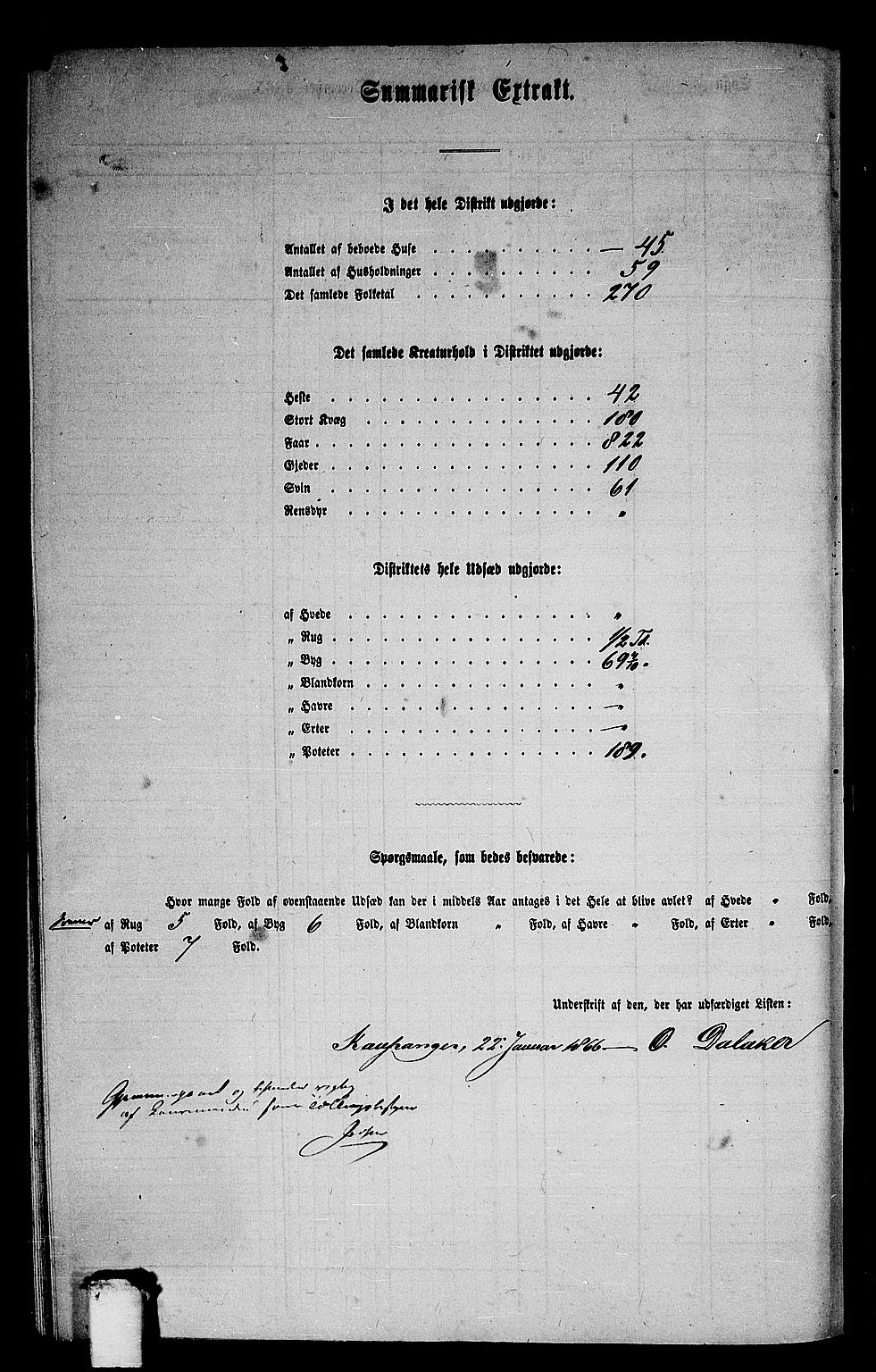 RA, Folketelling 1865 for 1420P Sogndal prestegjeld, 1865, s. 171