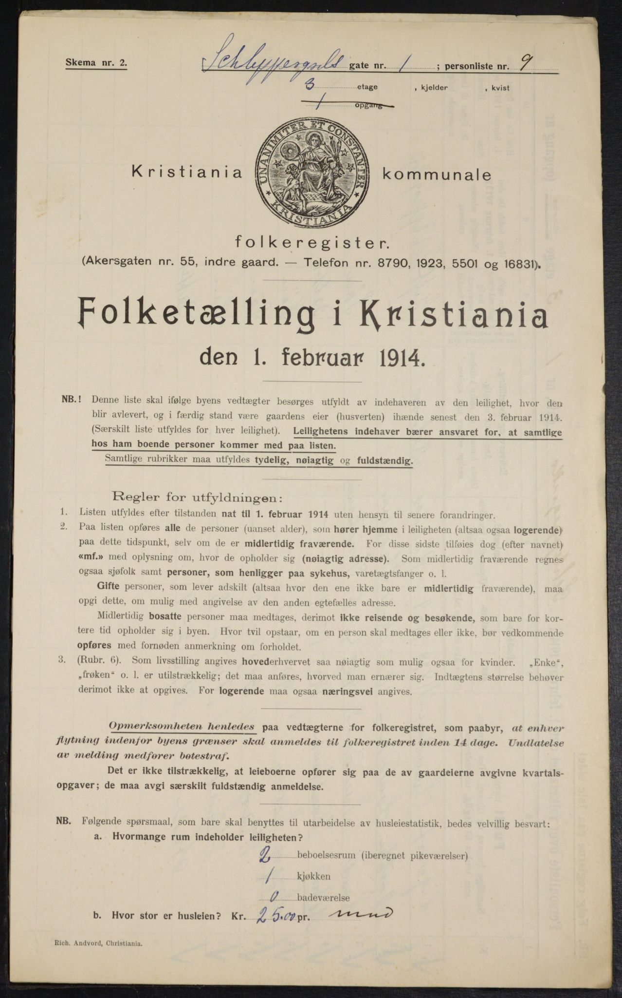 OBA, Kommunal folketelling 1.2.1914 for Kristiania, 1914, s. 89402