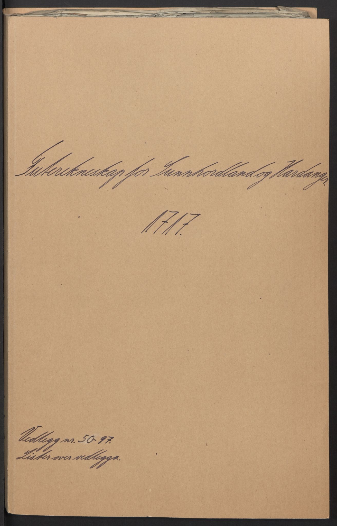 Rentekammeret inntil 1814, Reviderte regnskaper, Fogderegnskap, RA/EA-4092/R48/L2994: Fogderegnskap Sunnhordland og Hardanger, 1717, s. 232